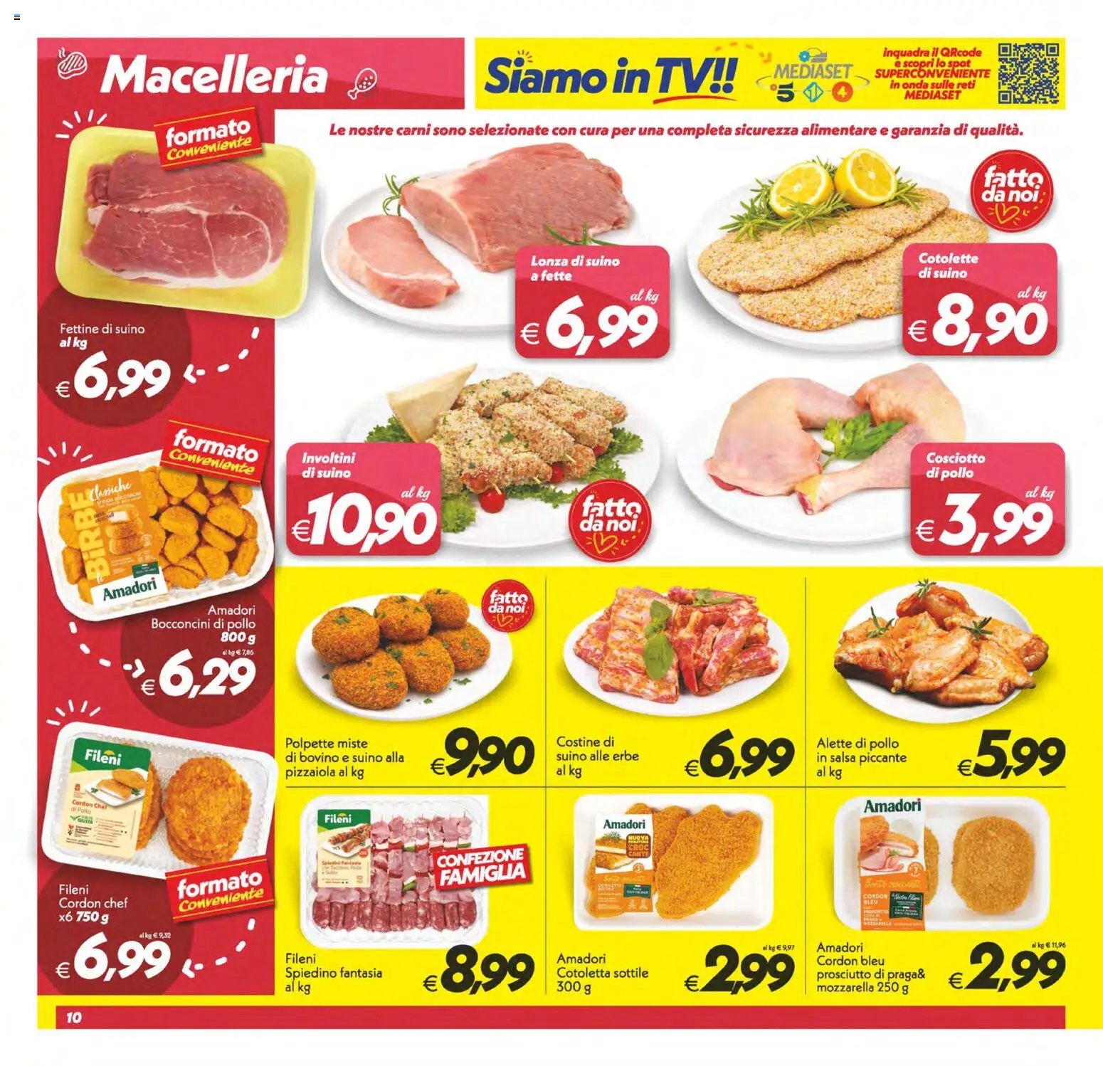 SuperConveniente volantino Caltanissetta, San Cataldo, Avola, Lascari, Milazzo, Barcellona