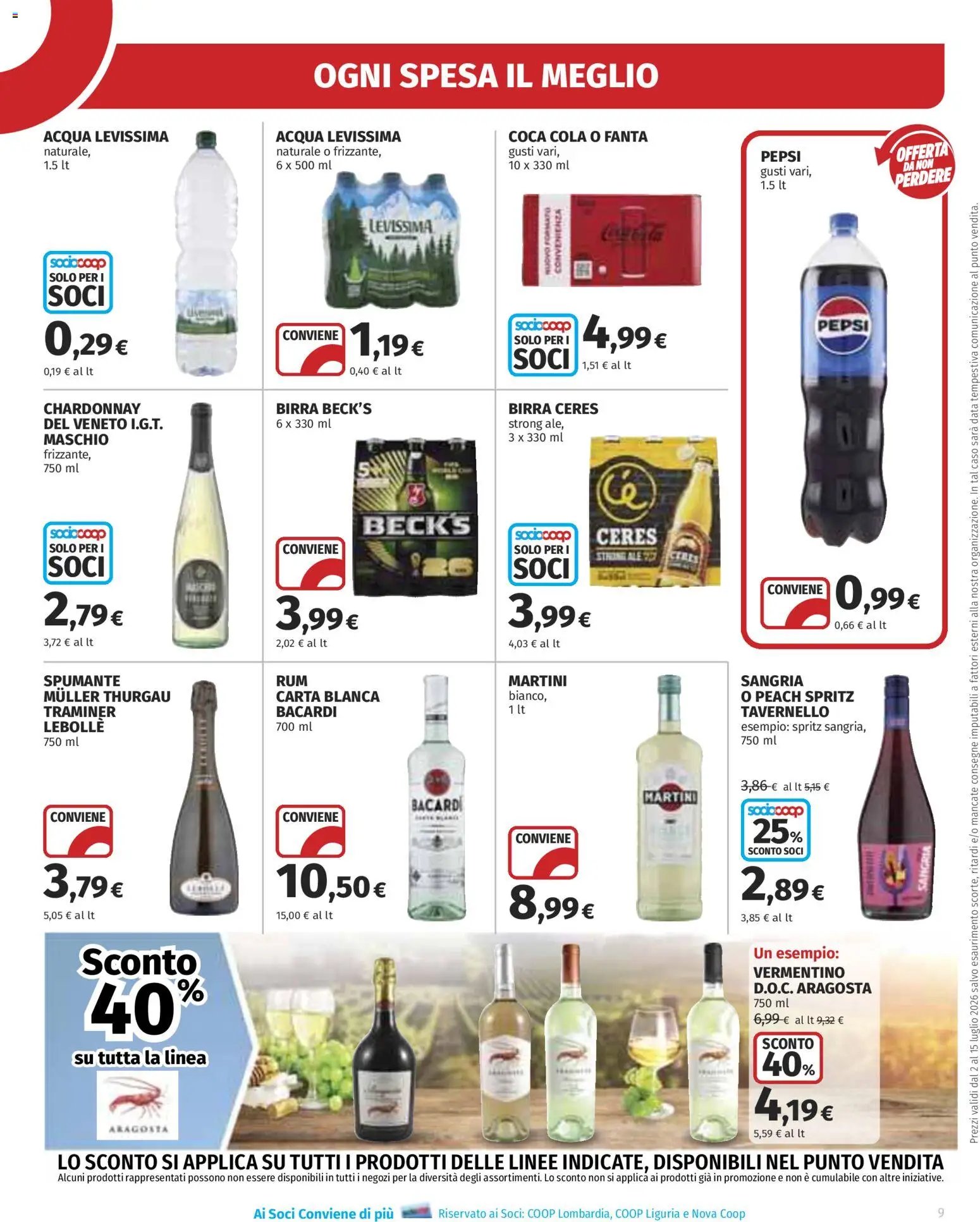 Ipercoop volantino Milano Baggio