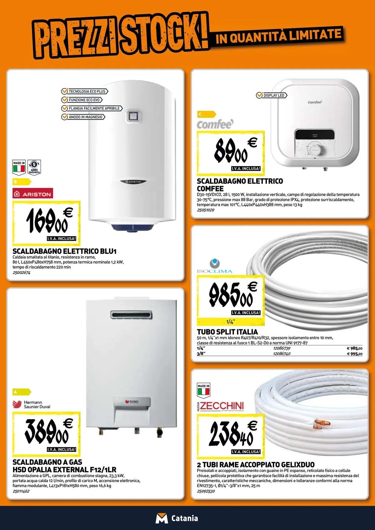 TECNOMAT - Straordinari prezzi stock!