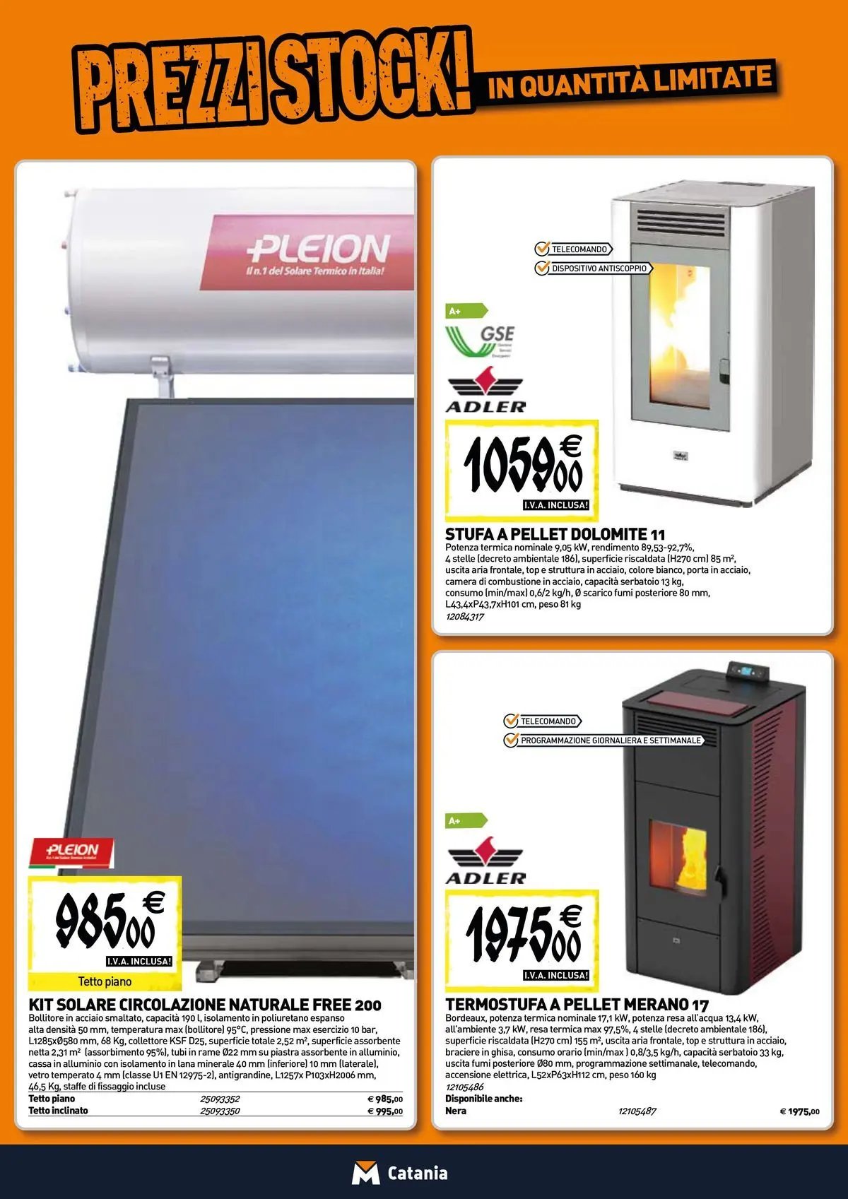 TECNOMAT - Straordinari prezzi stock!