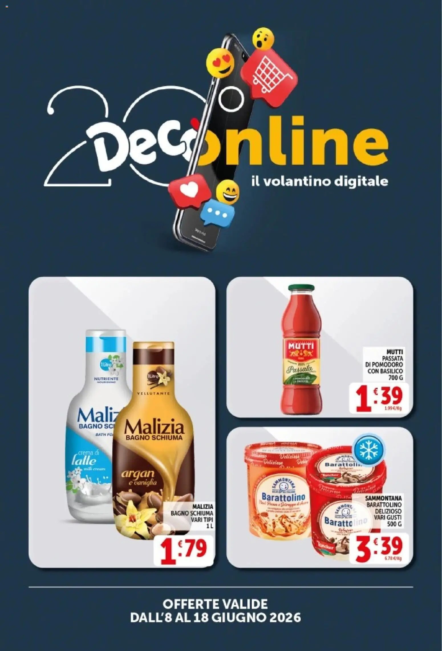 Decò volantino