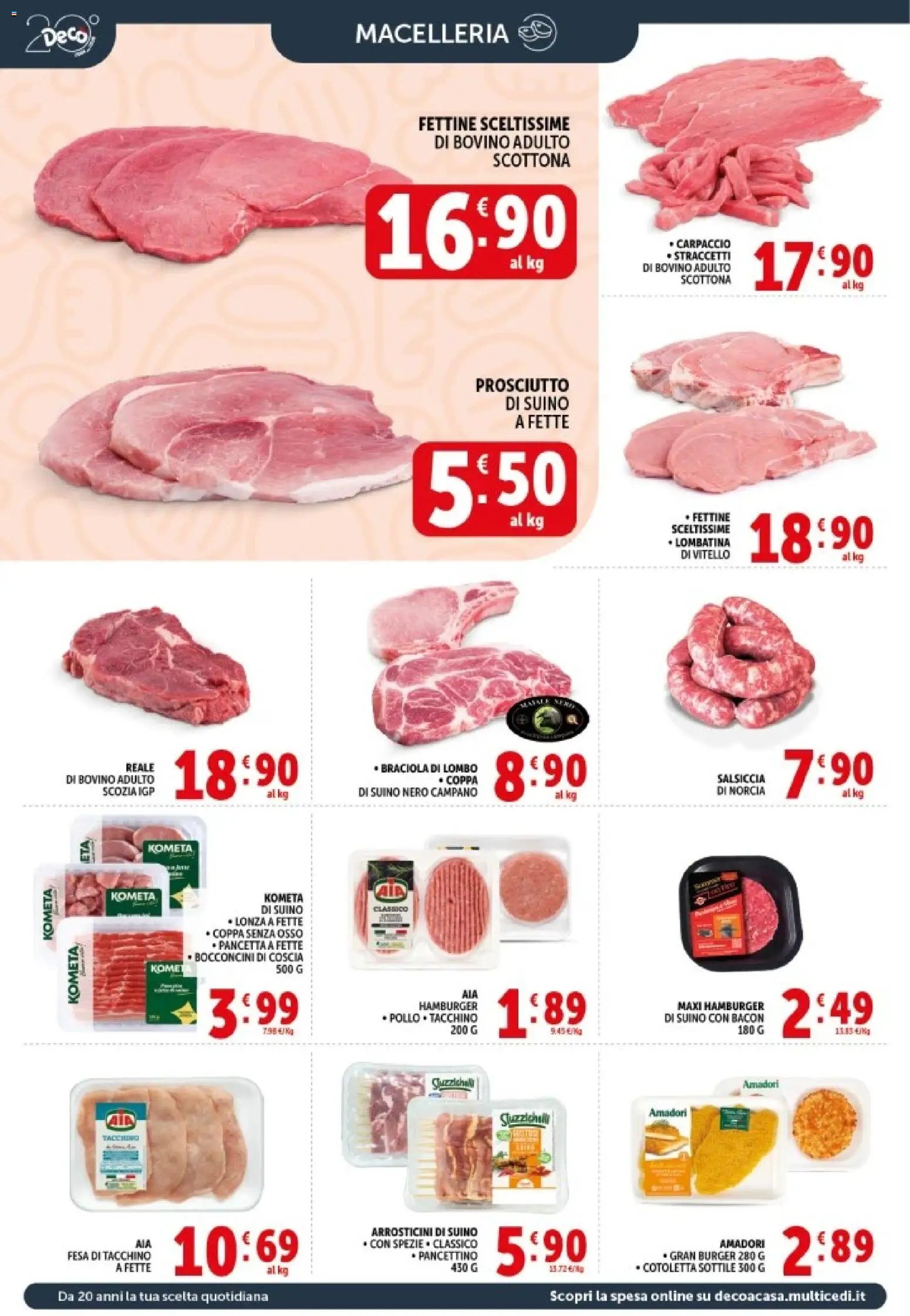 Decò volantino