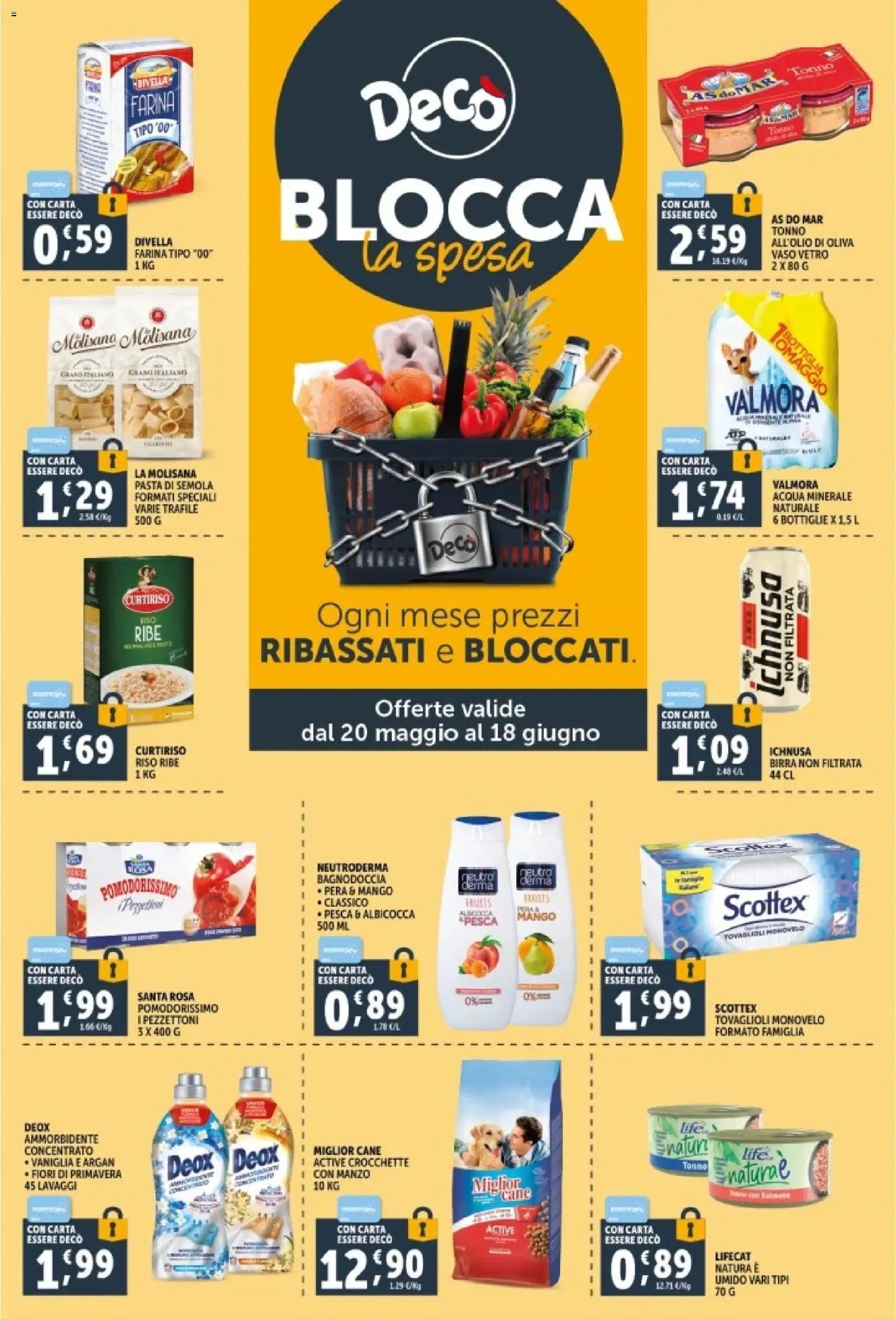 Decò volantino