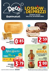 Decò volantino