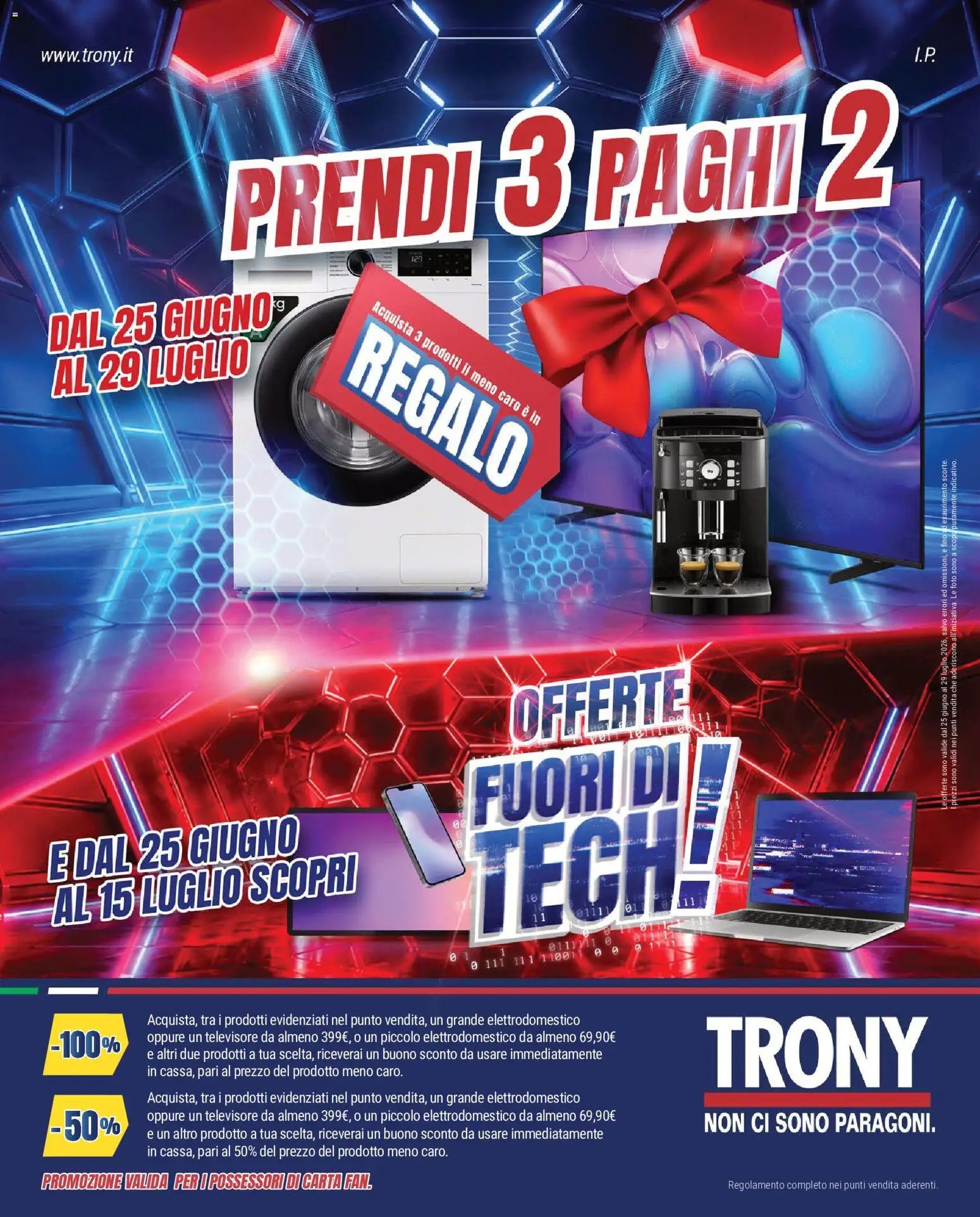 Trony volantino Sarno