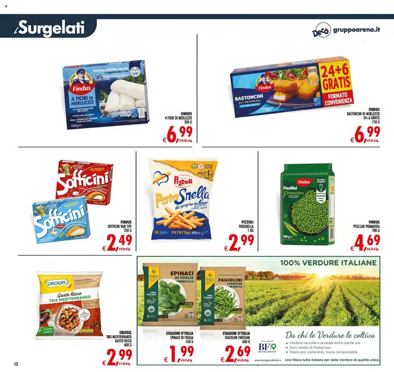 Decò volantino Maxistore, Supermercati Lipari