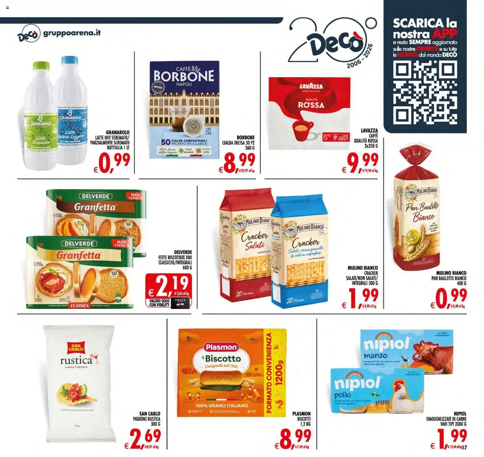 Decò volantino Maxistore, Supermercati Lipari