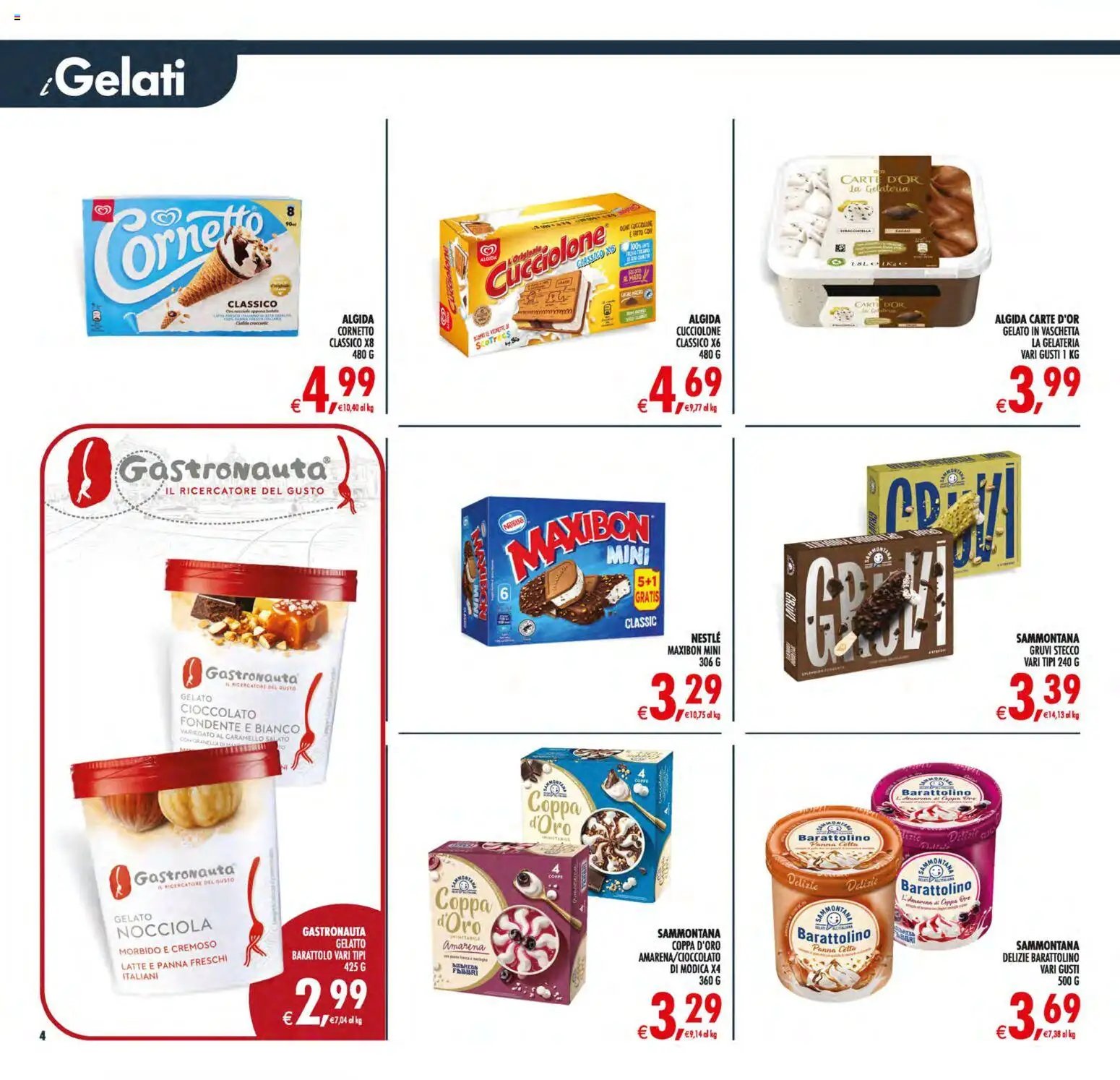Decò volantino Maxistore, Supermercati Lipari