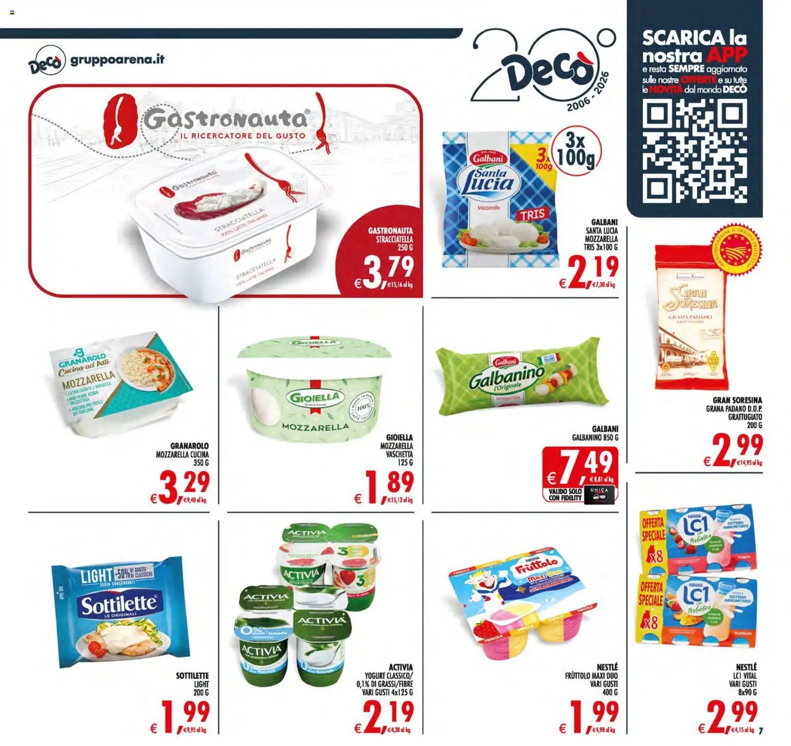 Decò volantino Maxistore, Supermercati Lipari