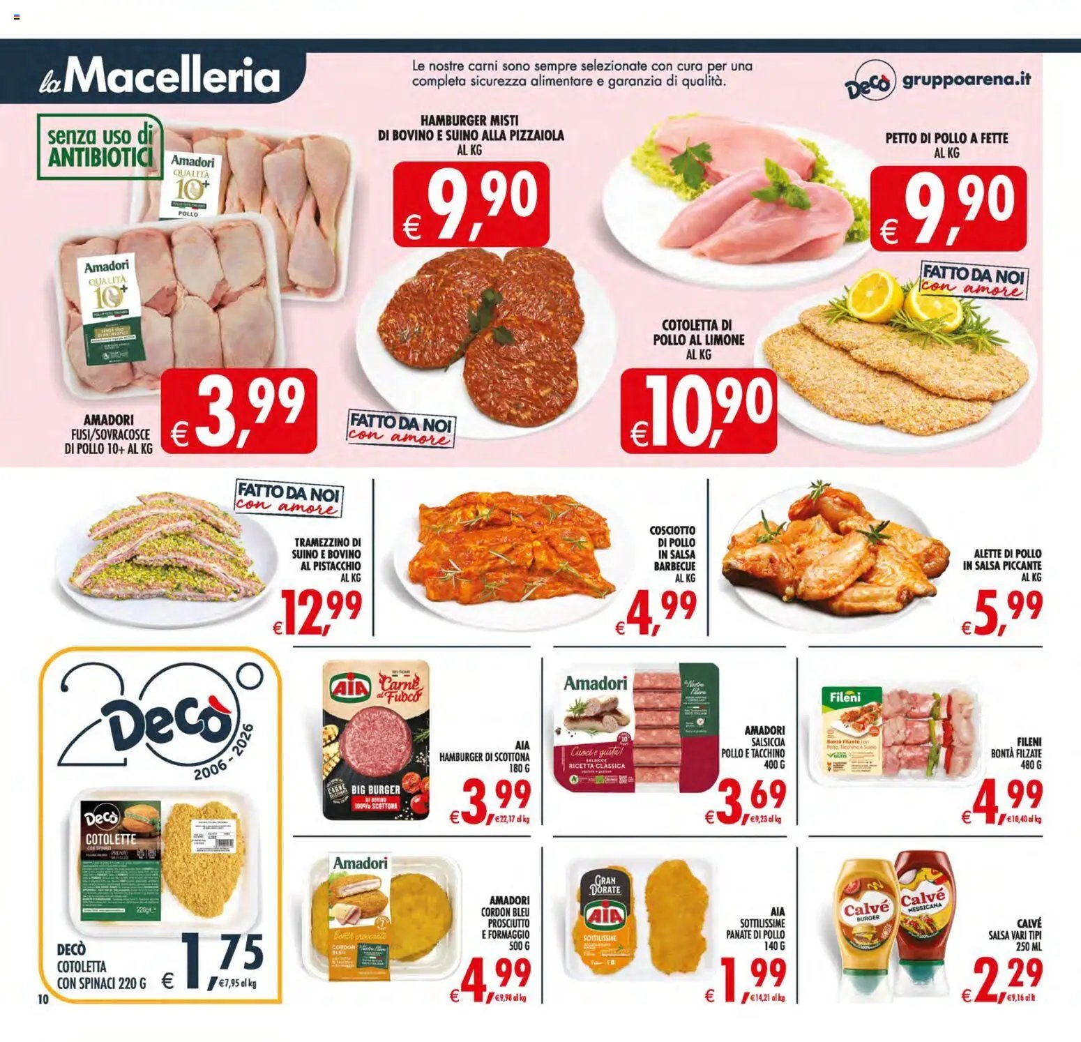 Decò volantino Maxistore, Supermercati Lipari