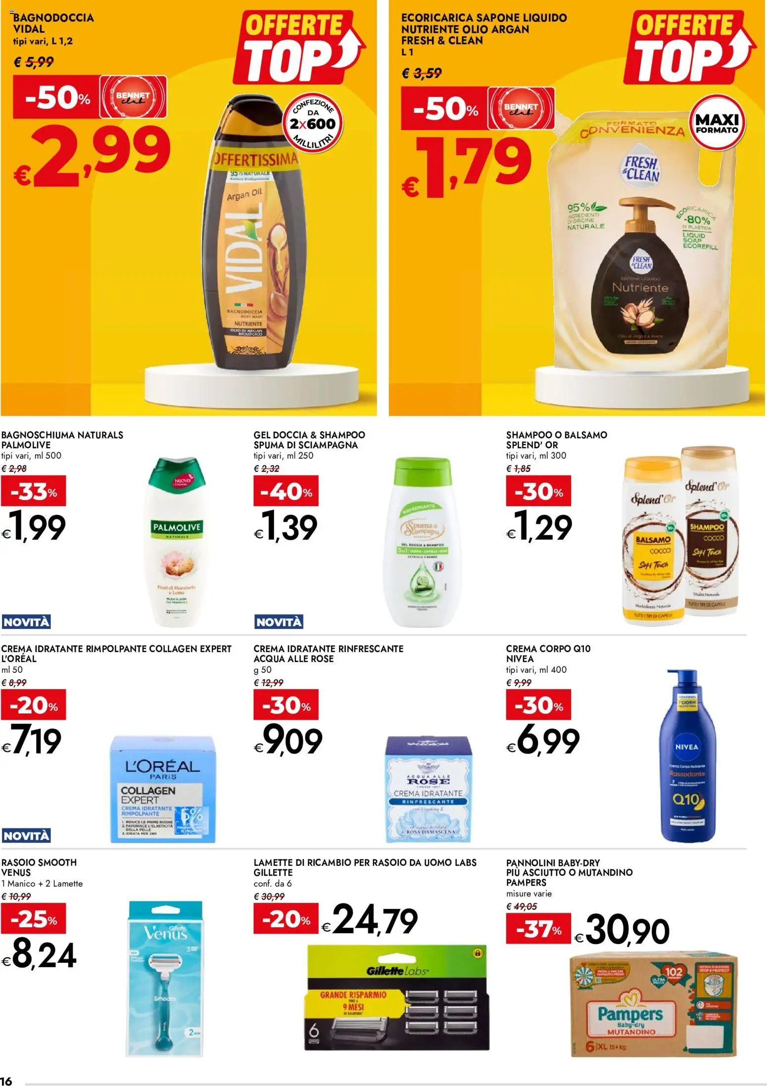 bennet volantino Offerte Top