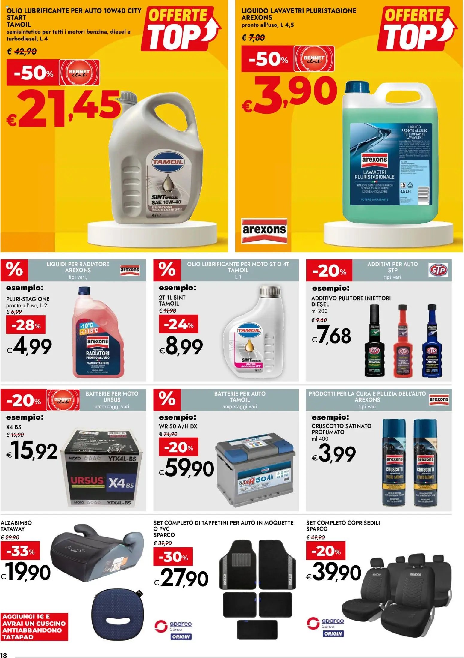 bennet volantino Offerte Top
