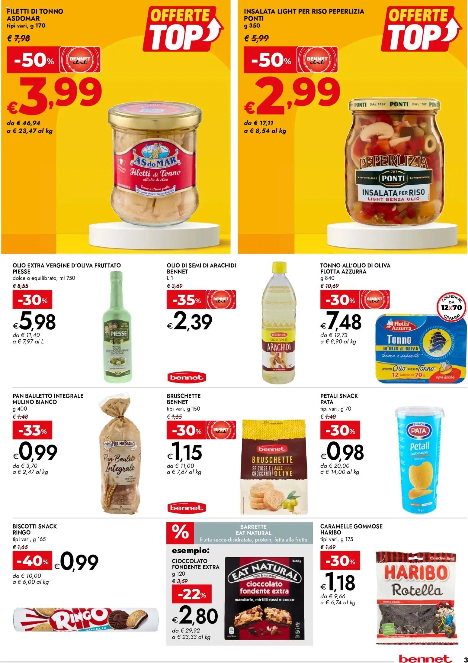 bennet volantino Offerte Top