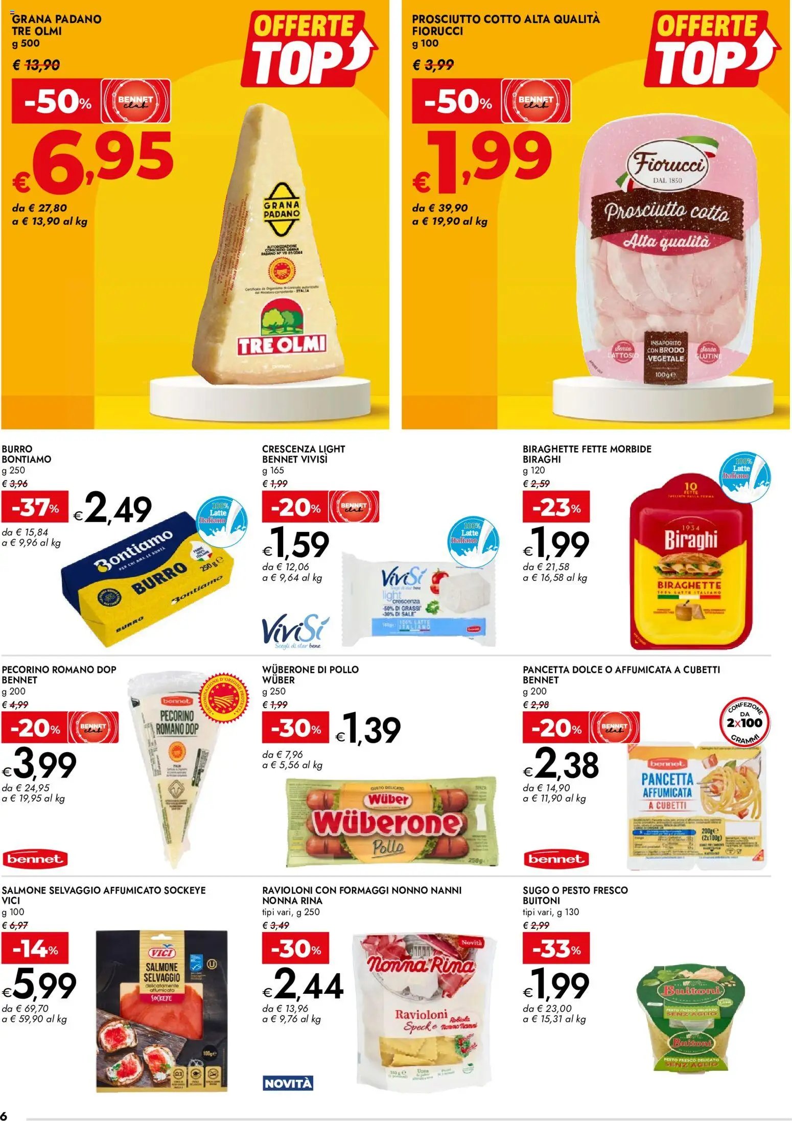 bennet volantino Offerte Top