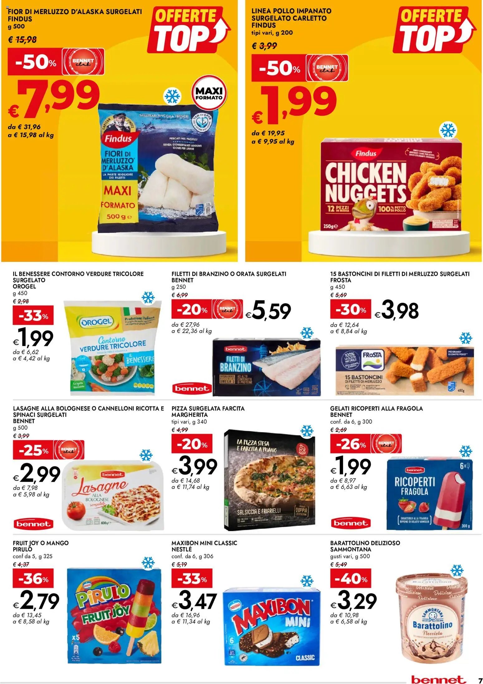 bennet volantino Offerte Top
