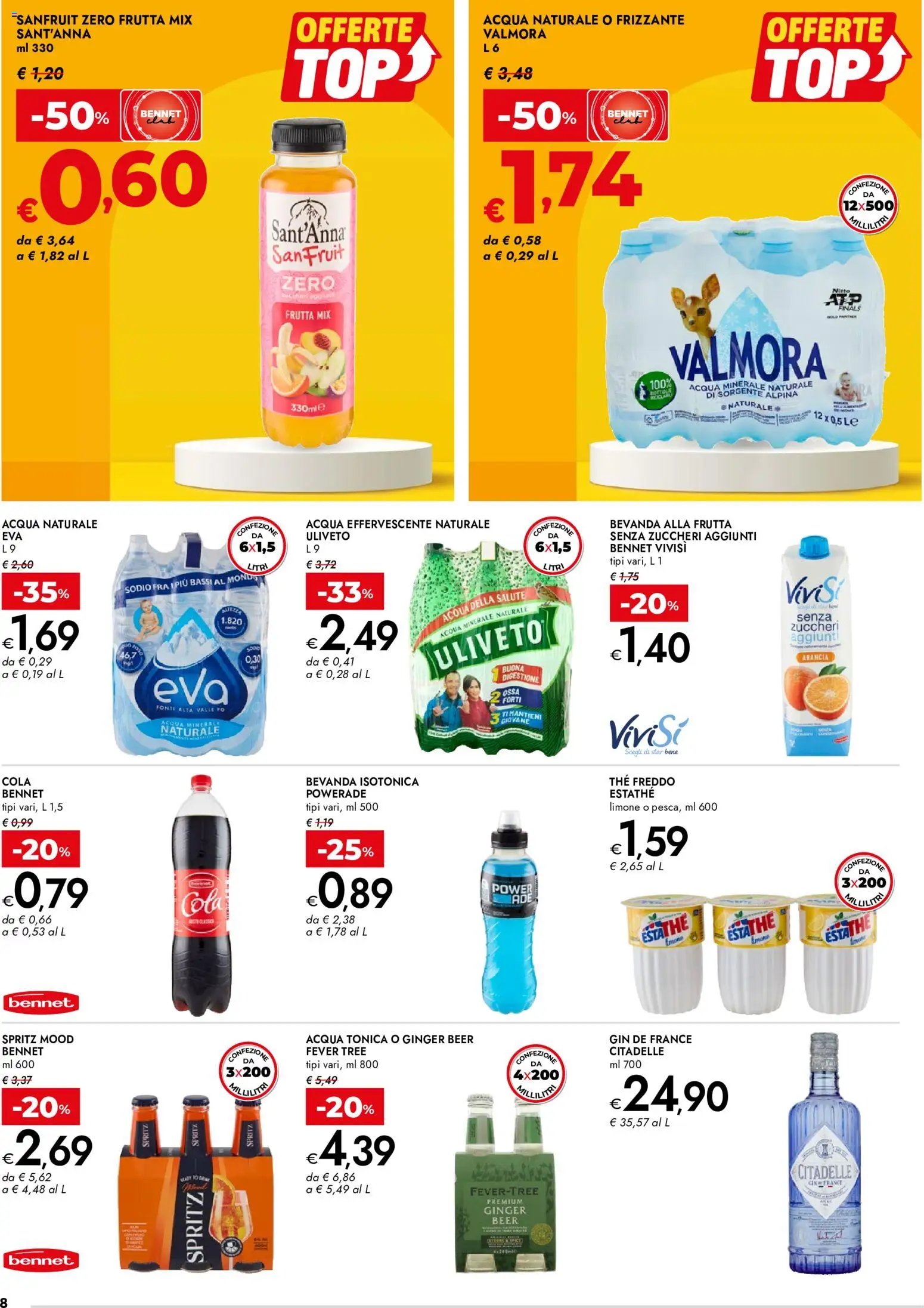 bennet volantino Offerte Top