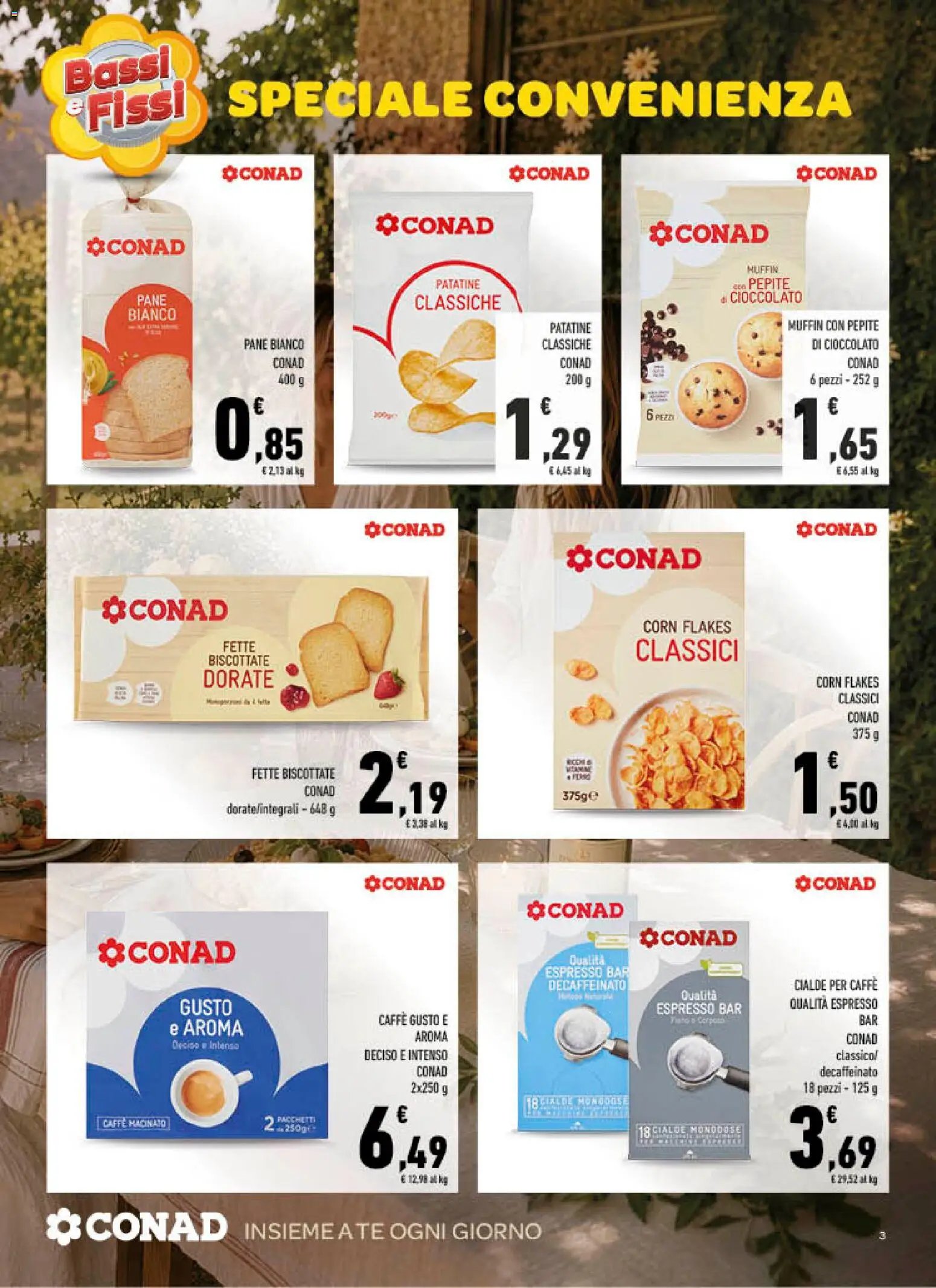 Spazio Conad volantino Tutto il buono è di casa