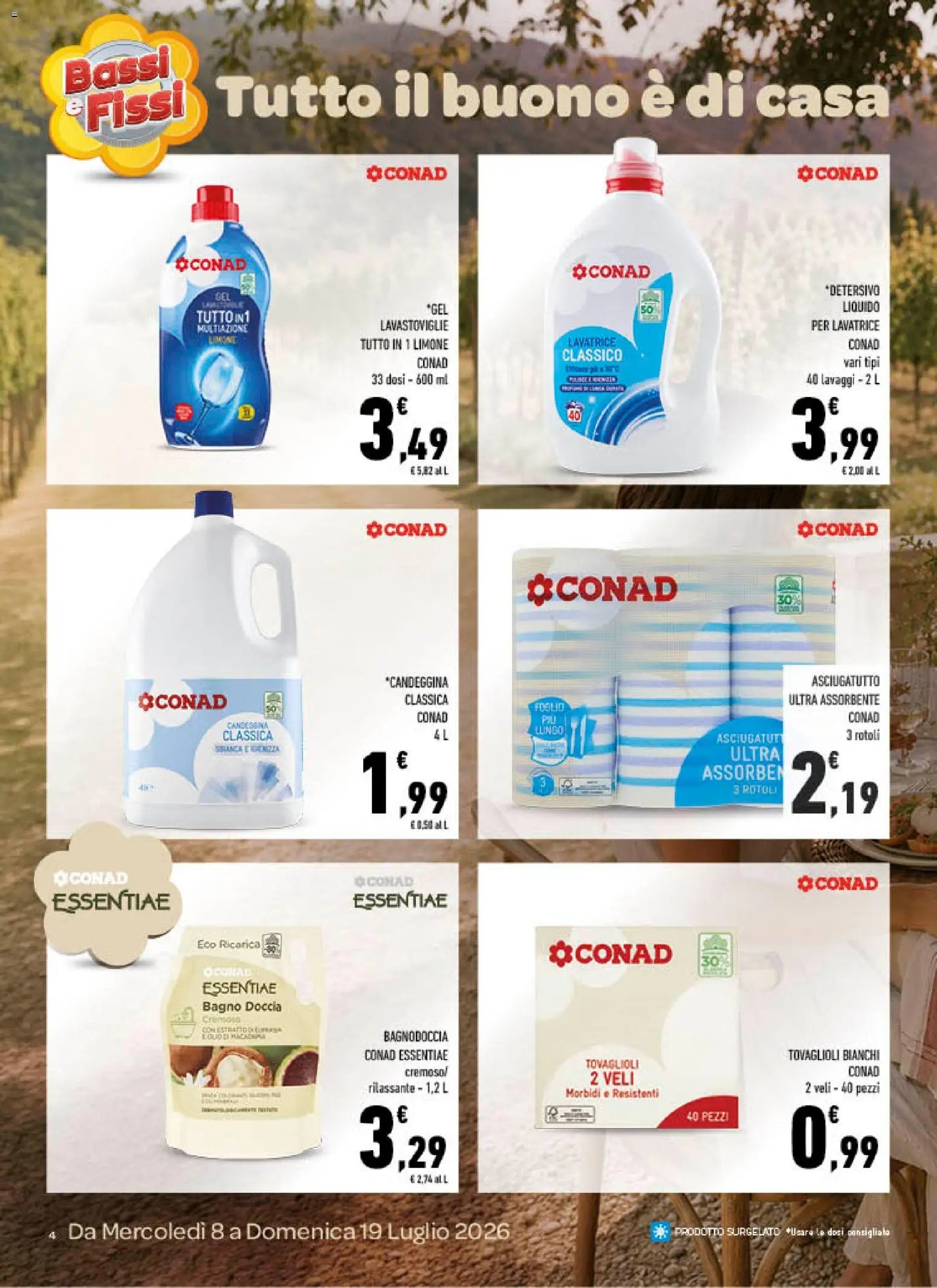 Spazio Conad volantino Tutto il buono è di casa