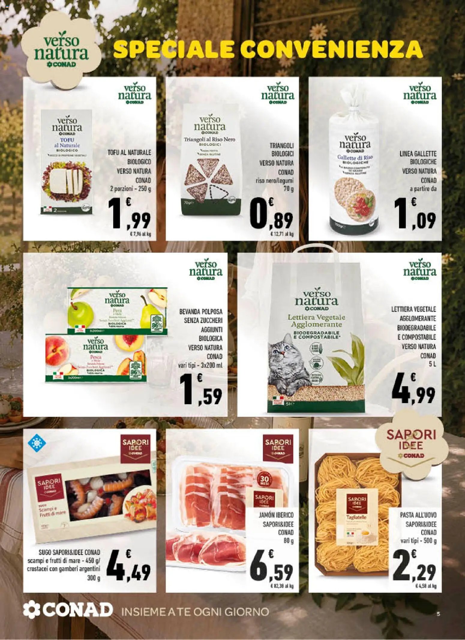 Spazio Conad volantino Tutto il buono è di casa