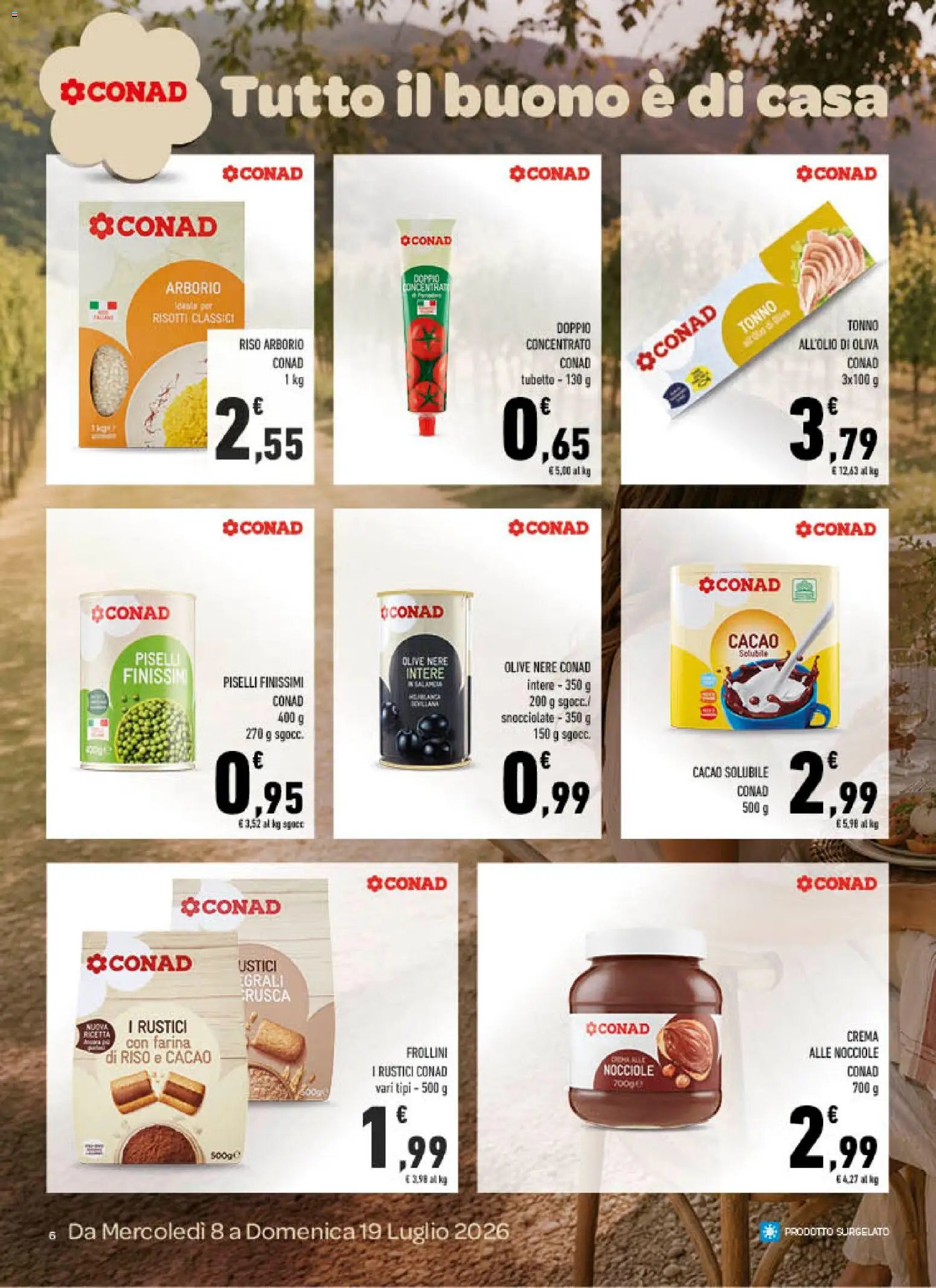 Spazio Conad volantino Tutto il buono è di casa