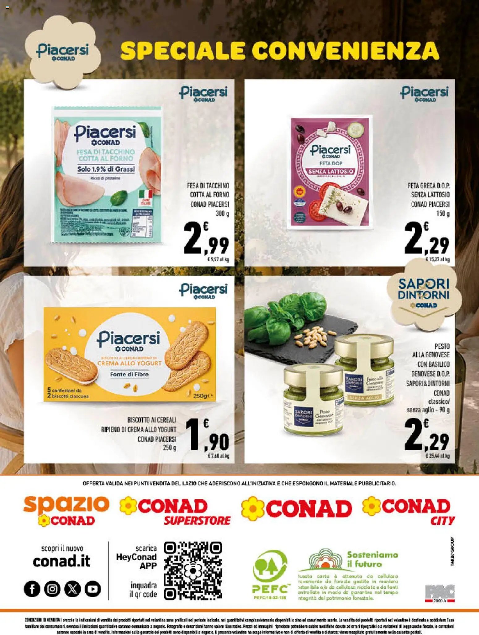 Spazio Conad volantino Tutto il buono è di casa