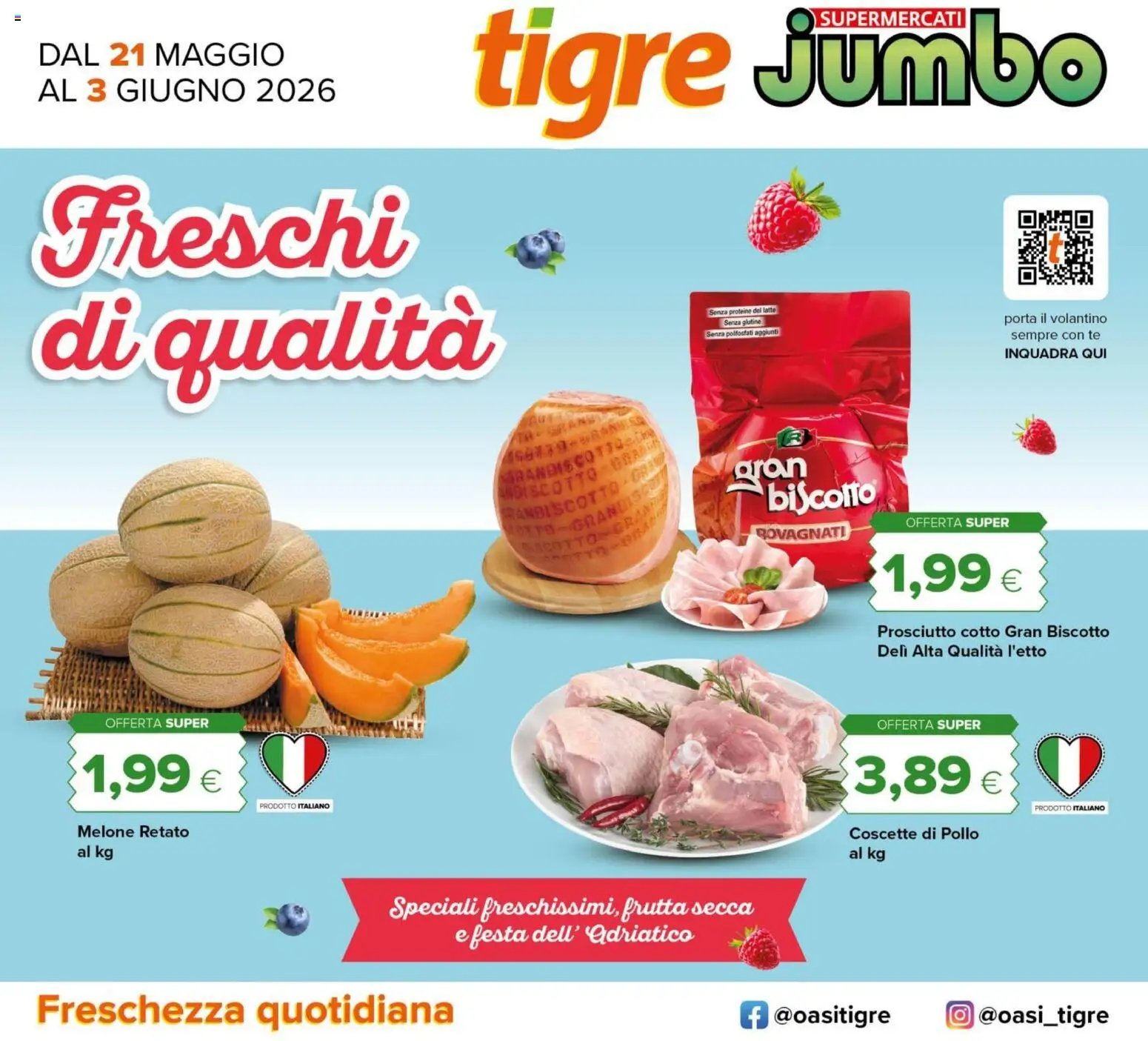 Tigre volantino Jumbo