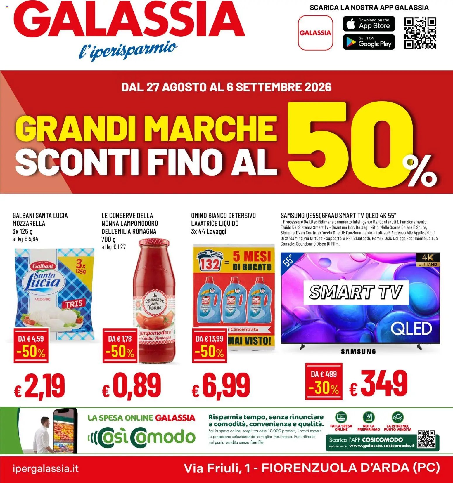 Galassia volantino