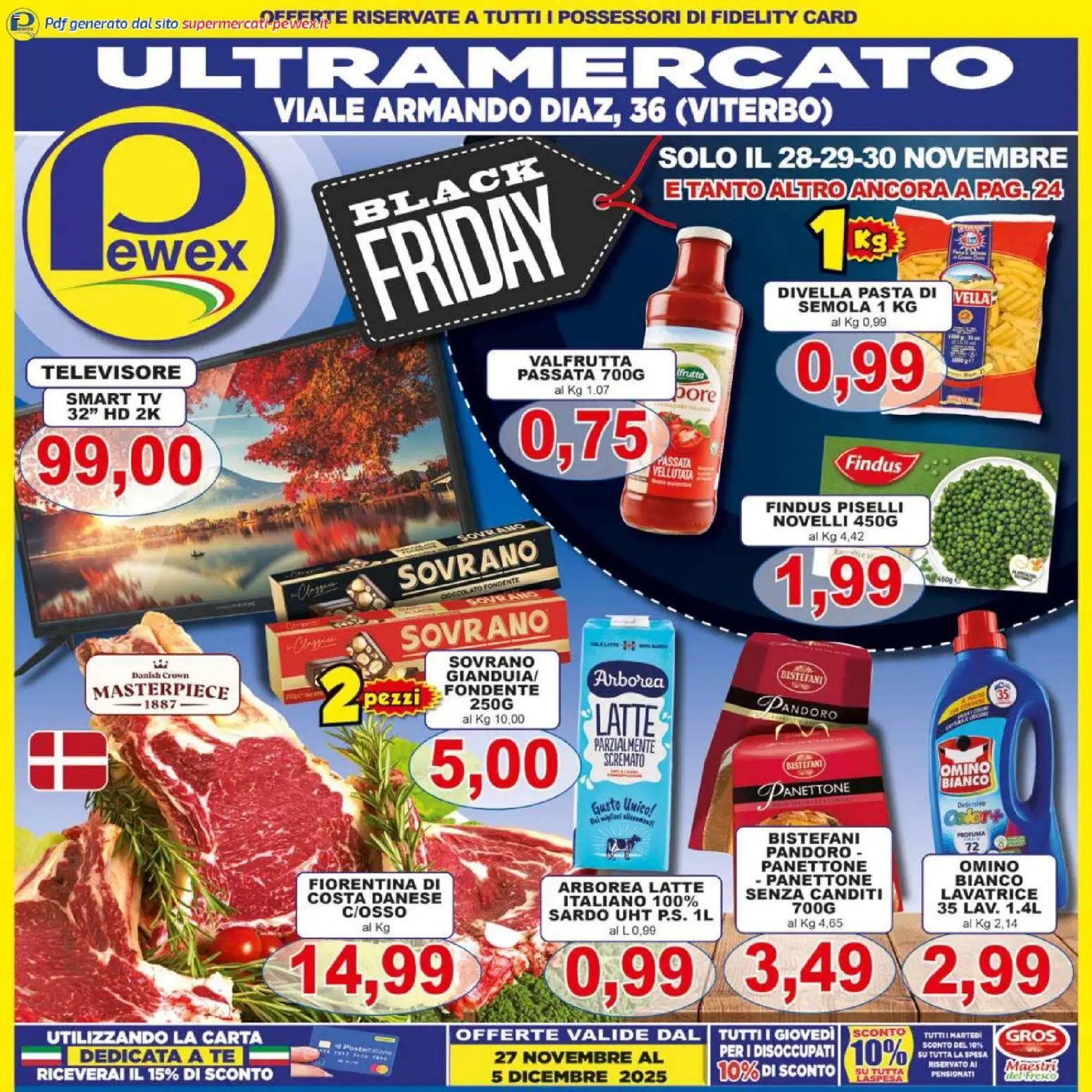 Pewex Viterbo catalogo (2025-11-27 - 2025-12-05)