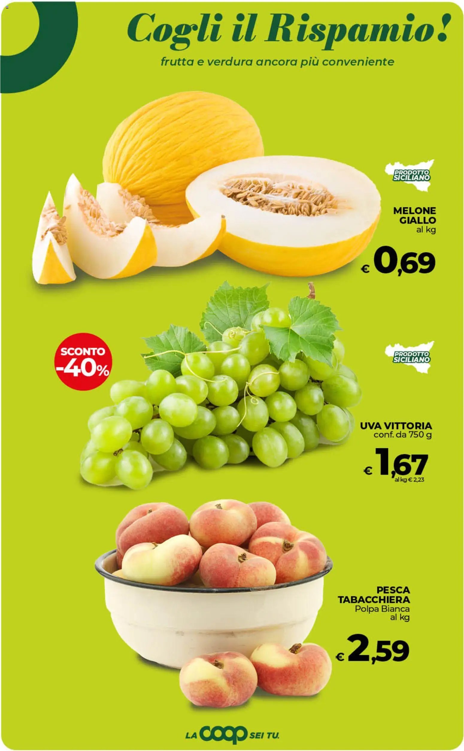 Ipercoop volantino Sicilia