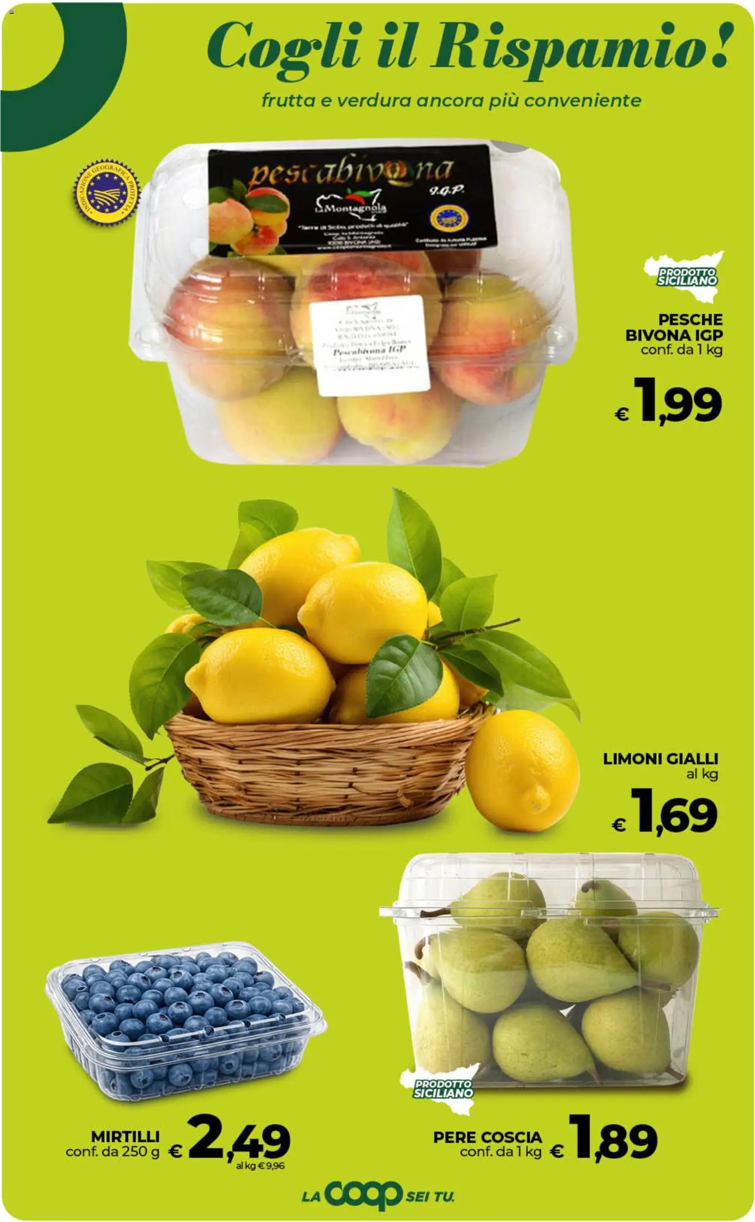 Ipercoop volantino Sicilia
