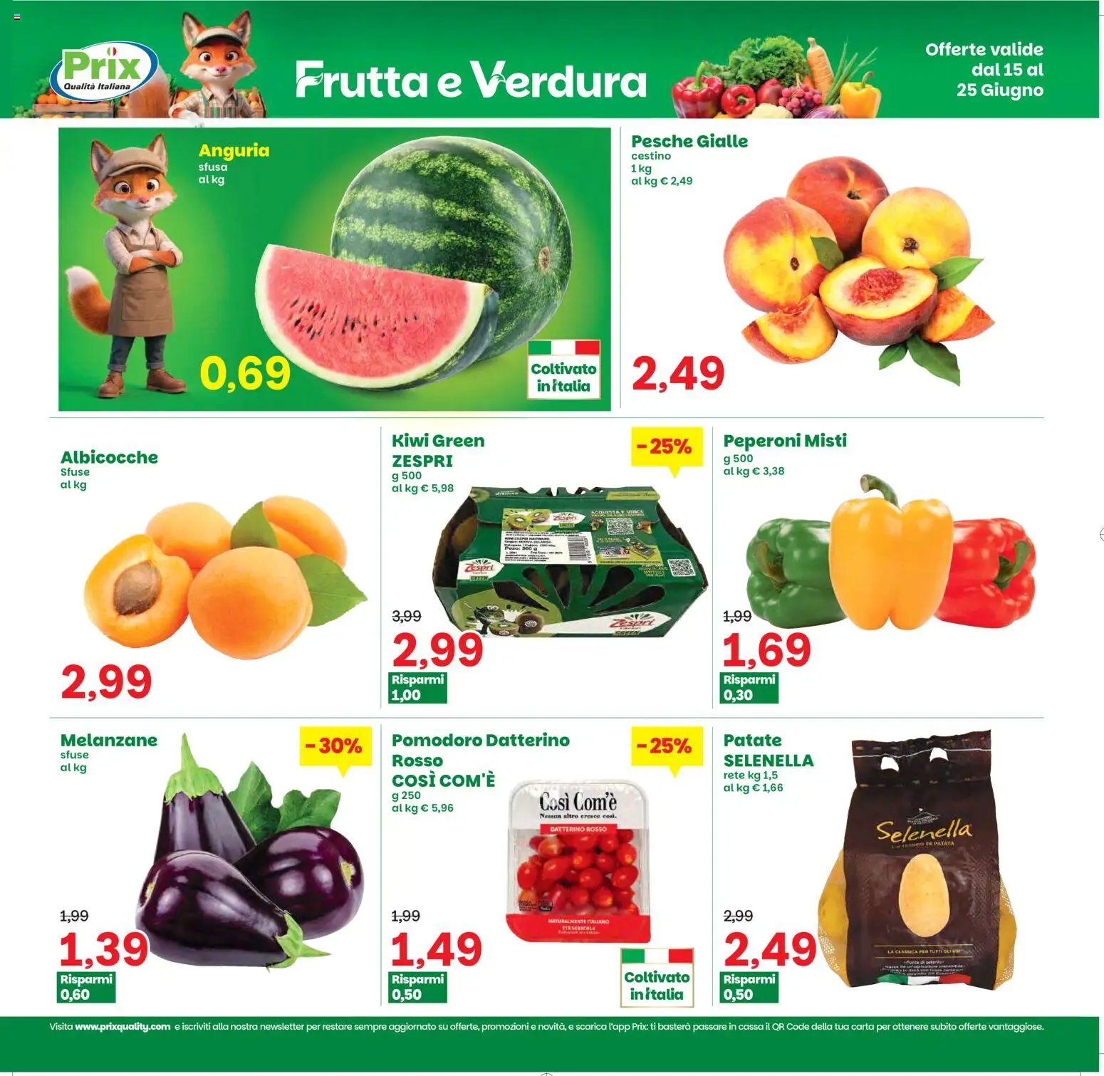 Prix volantino Verona