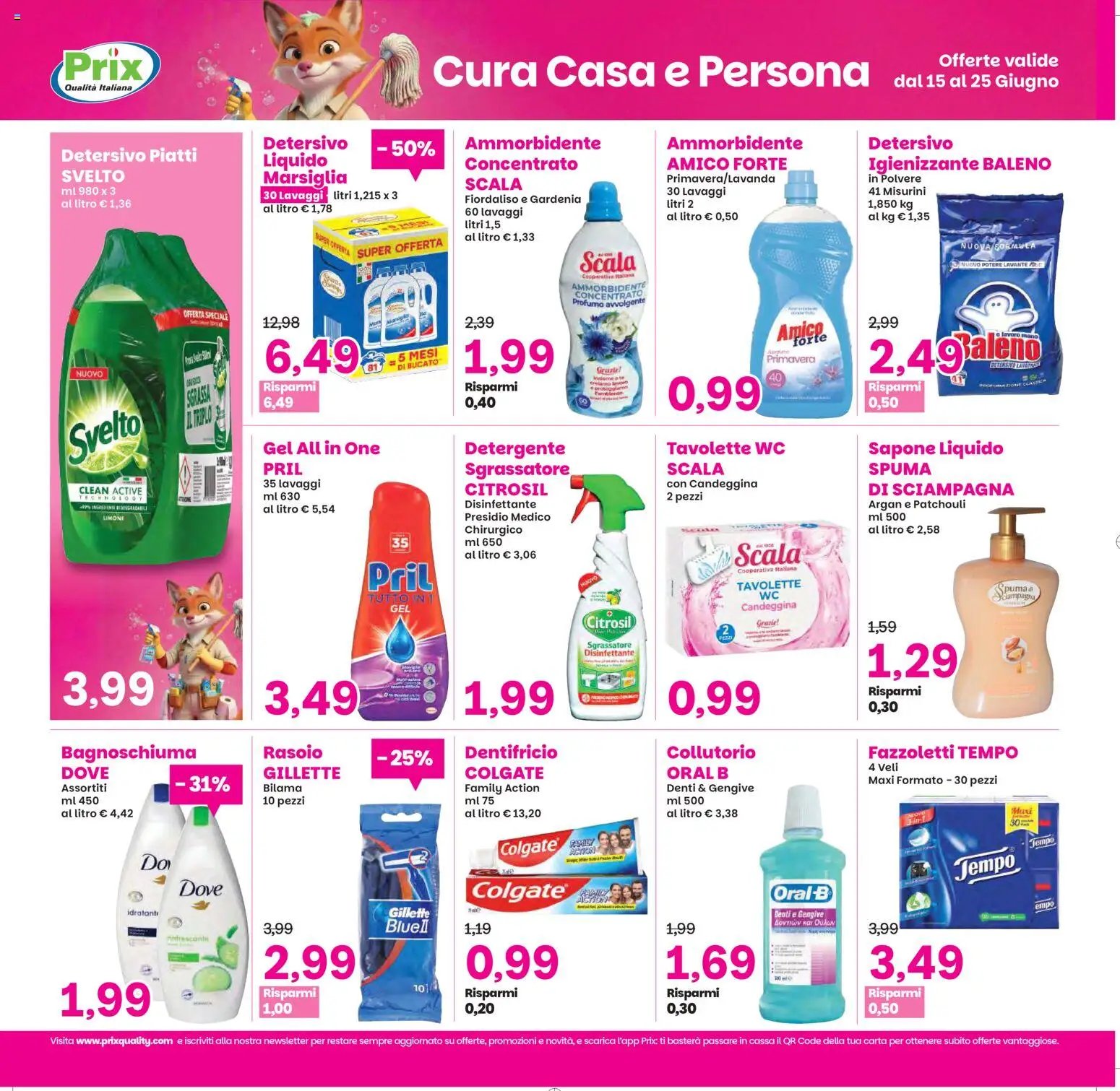 Prix volantino Verona