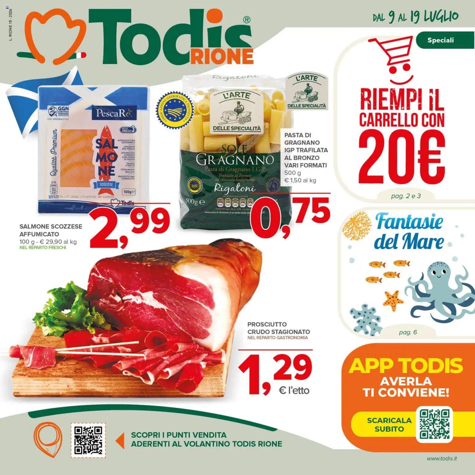 Todis volantino Rione