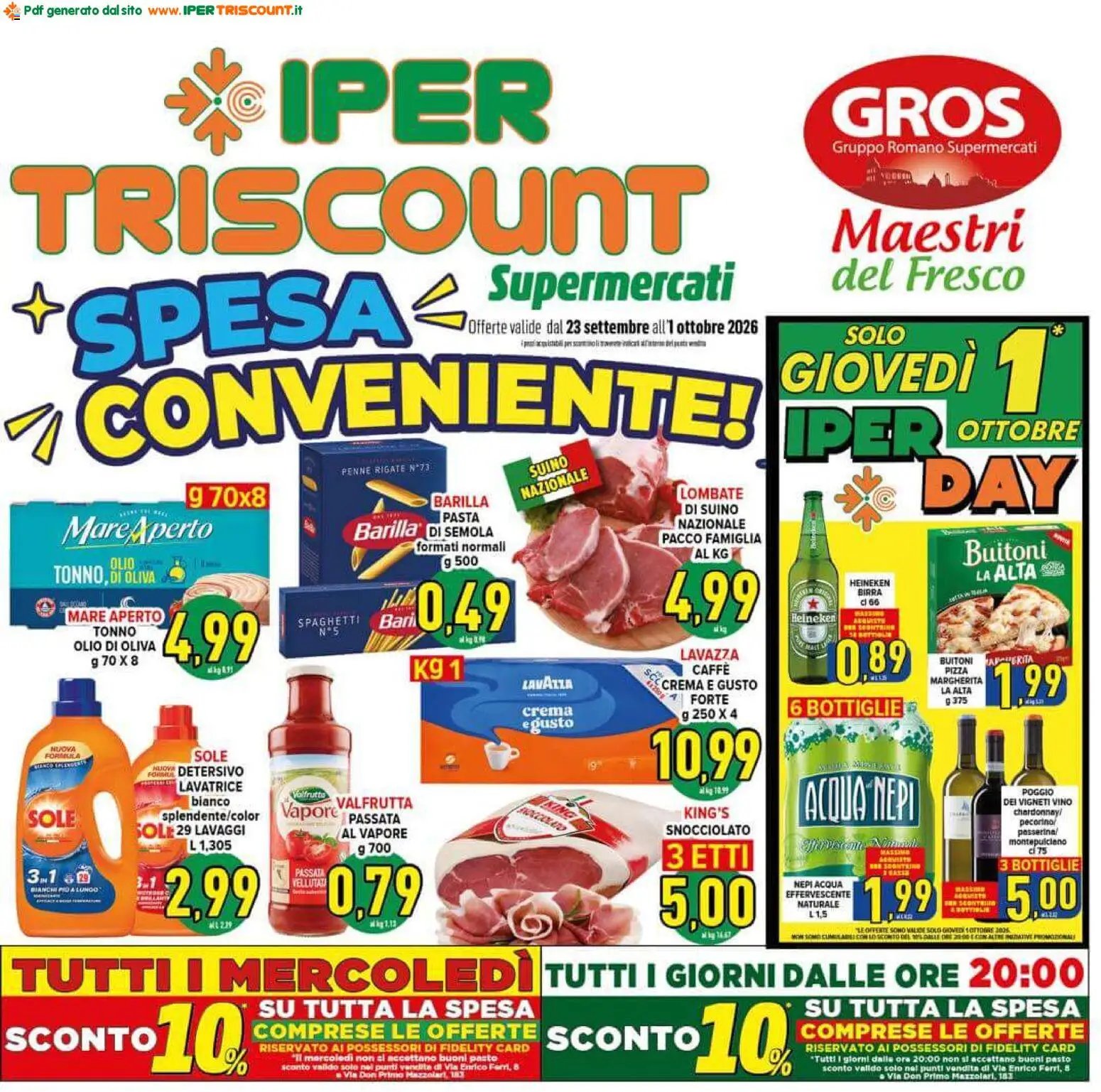 Ipertriscount volantino