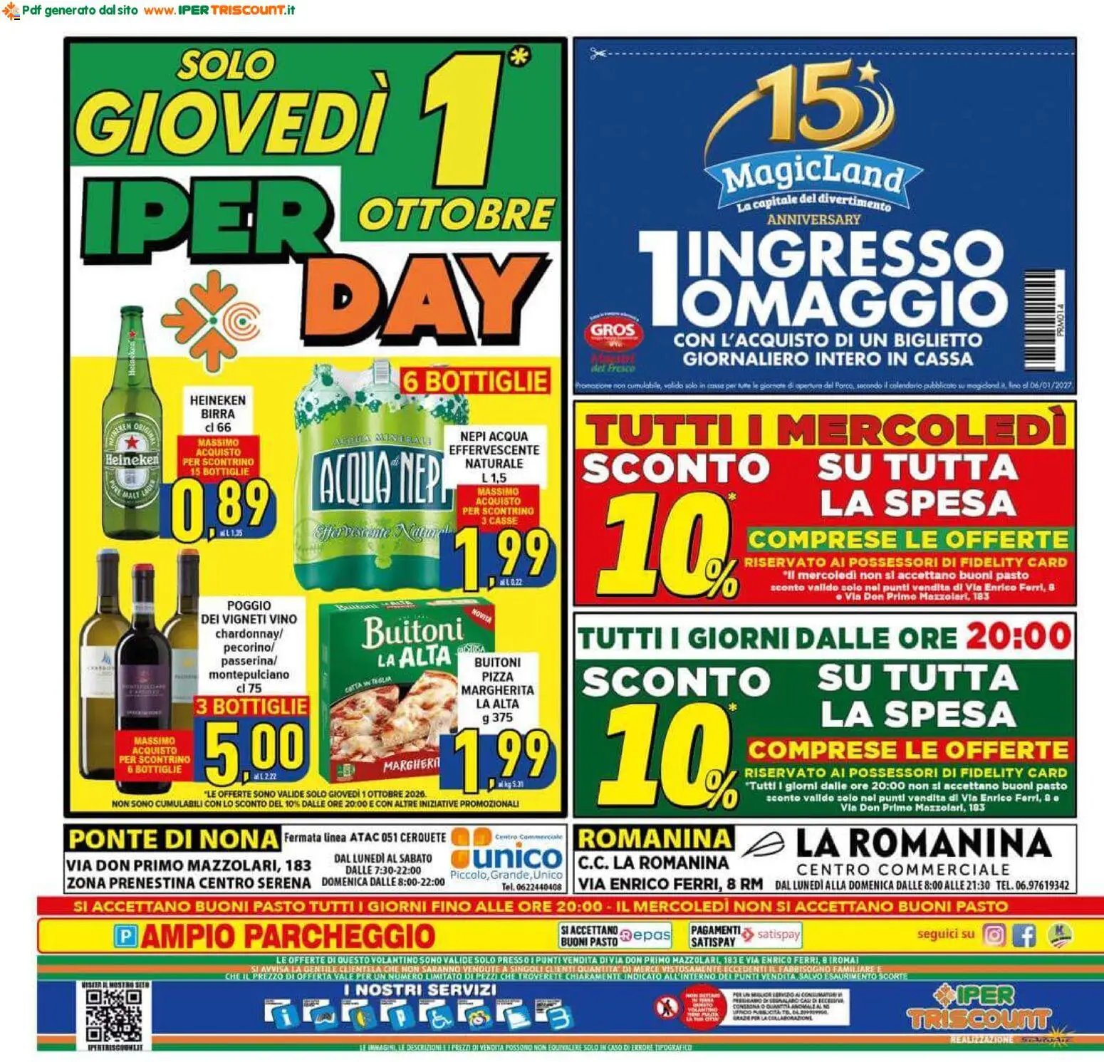 Ipertriscount volantino