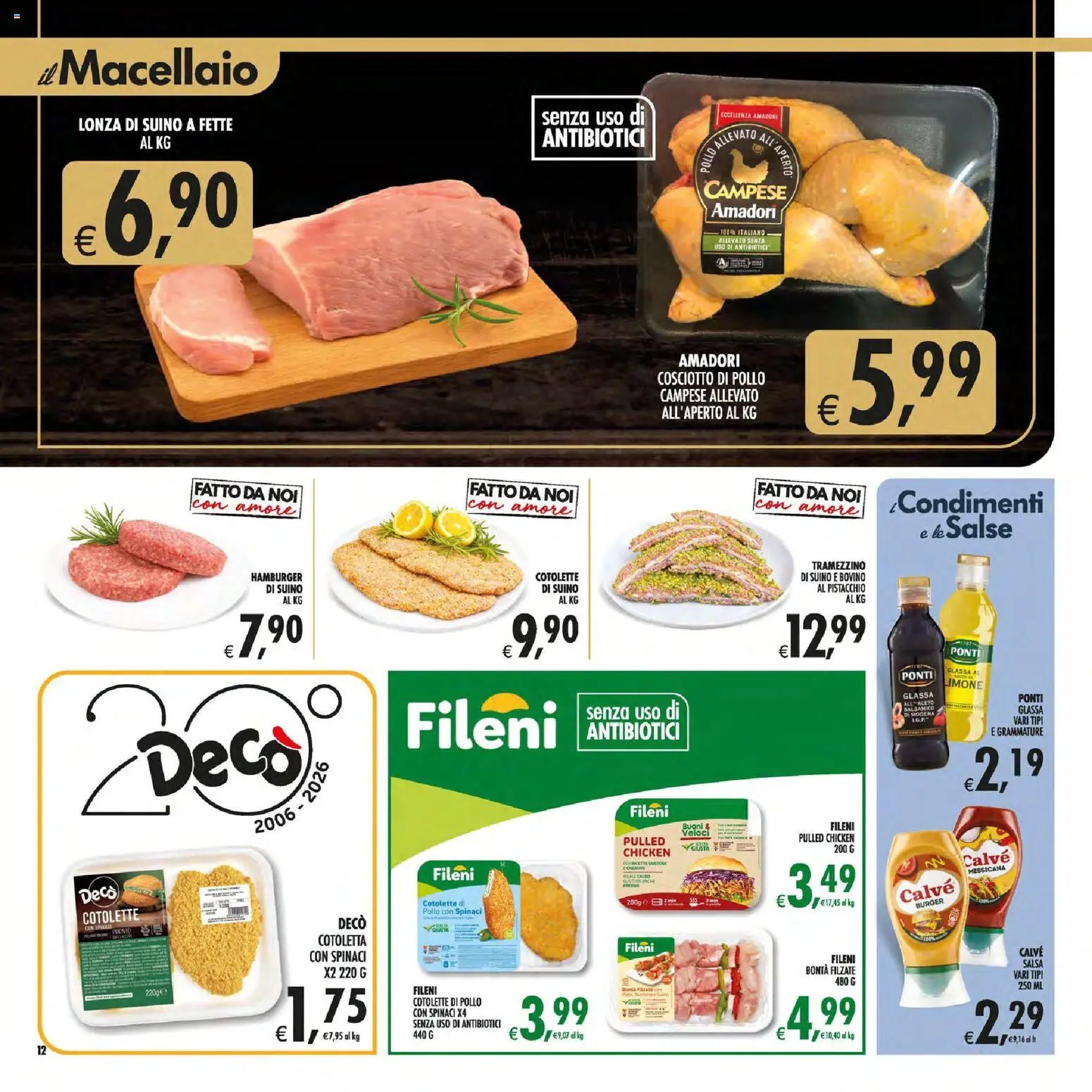 Decò volantino Gourmet Sicilia