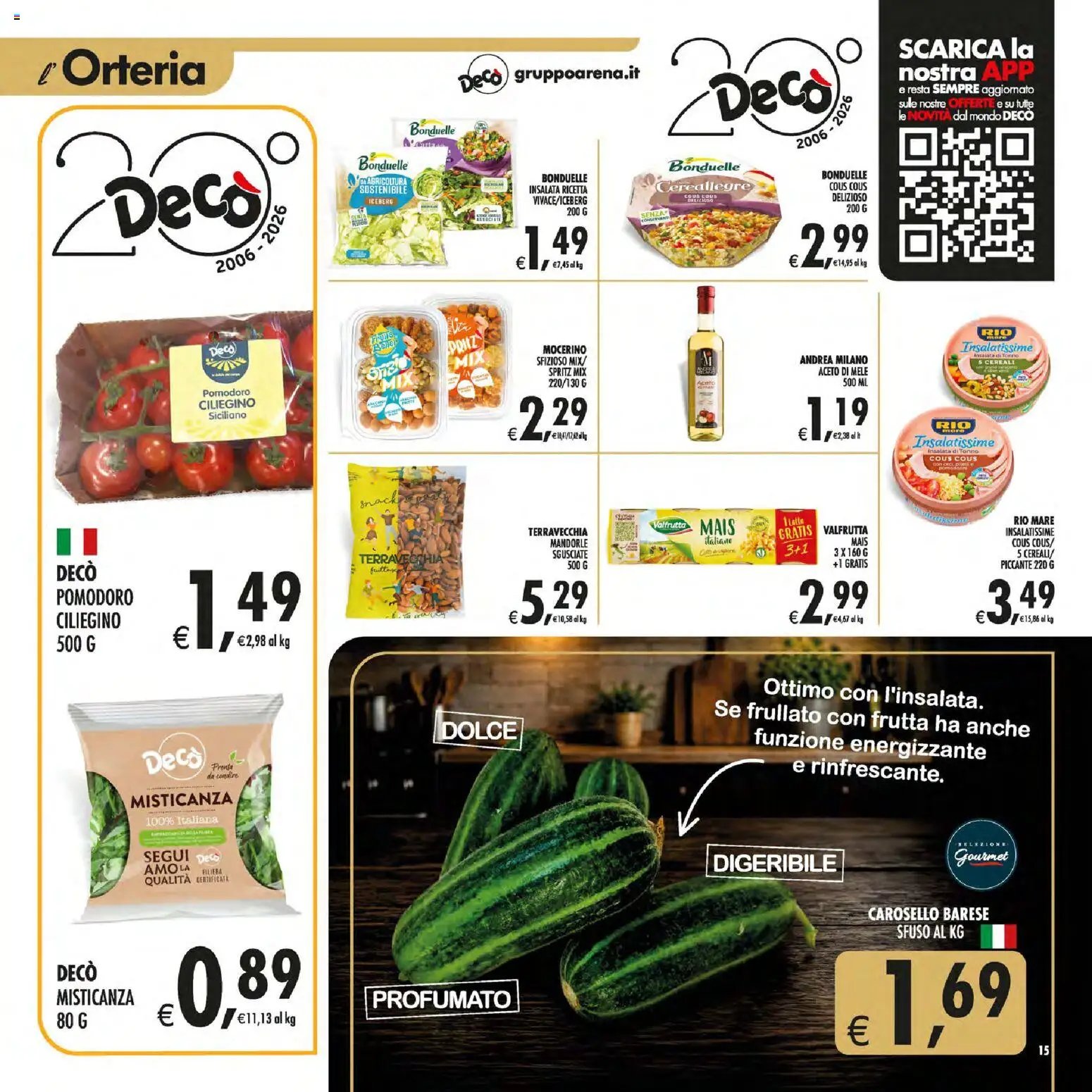 Decò volantino Gourmet Sicilia