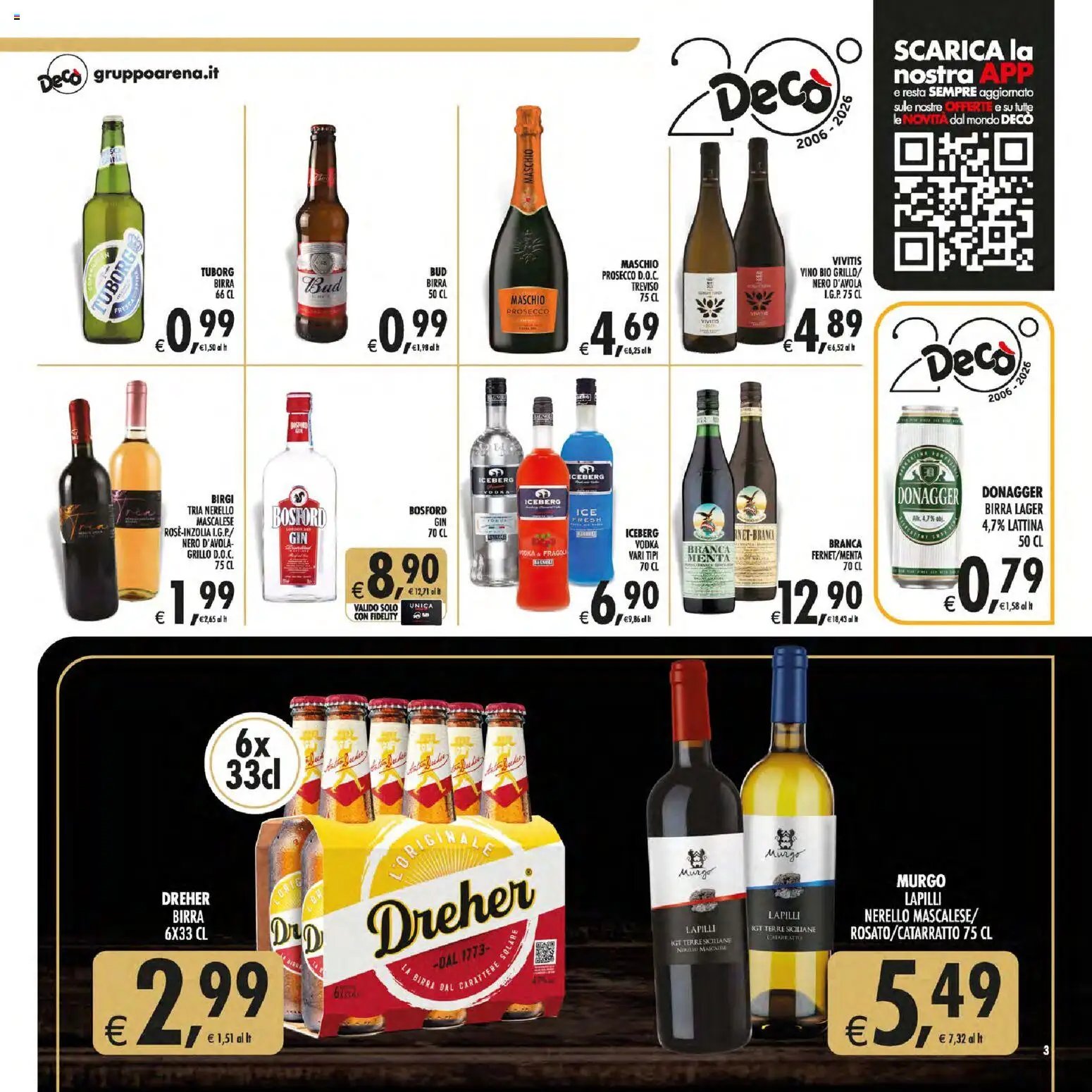 Decò volantino Gourmet Sicilia