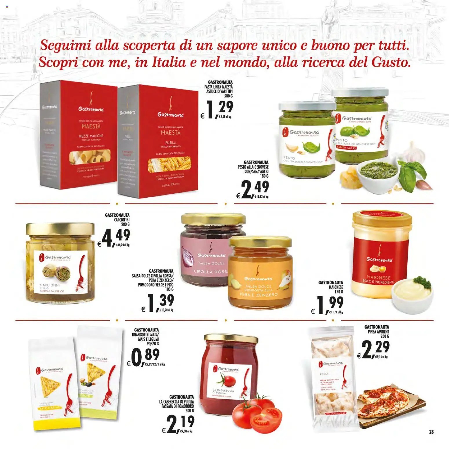 Decò volantino Gourmet Sicilia