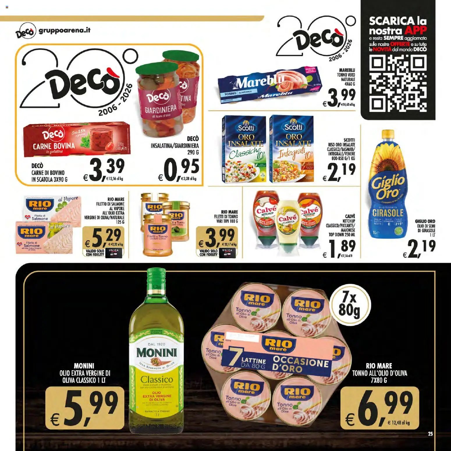 Decò volantino Gourmet Sicilia