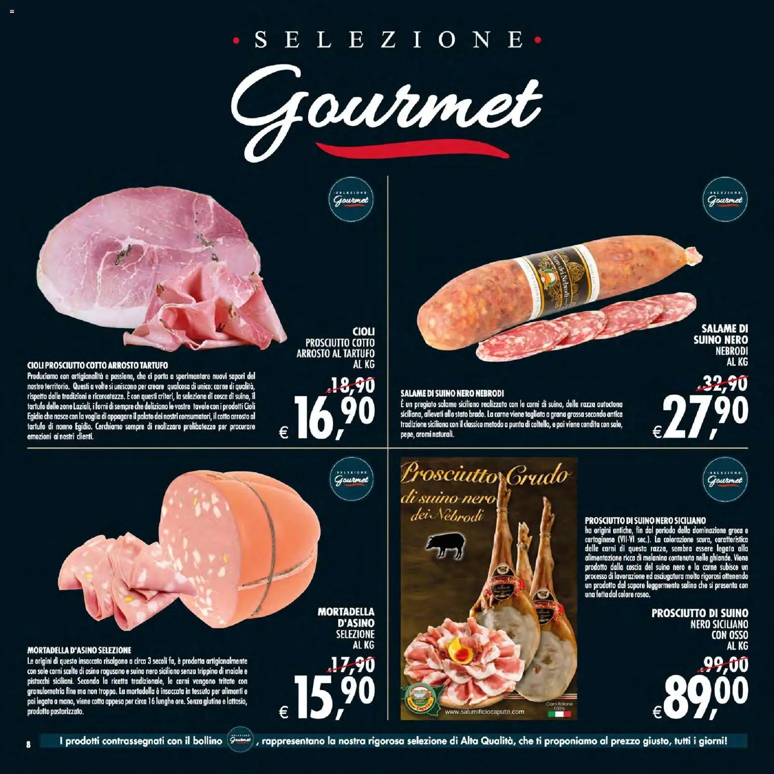 Decò volantino Gourmet Sicilia