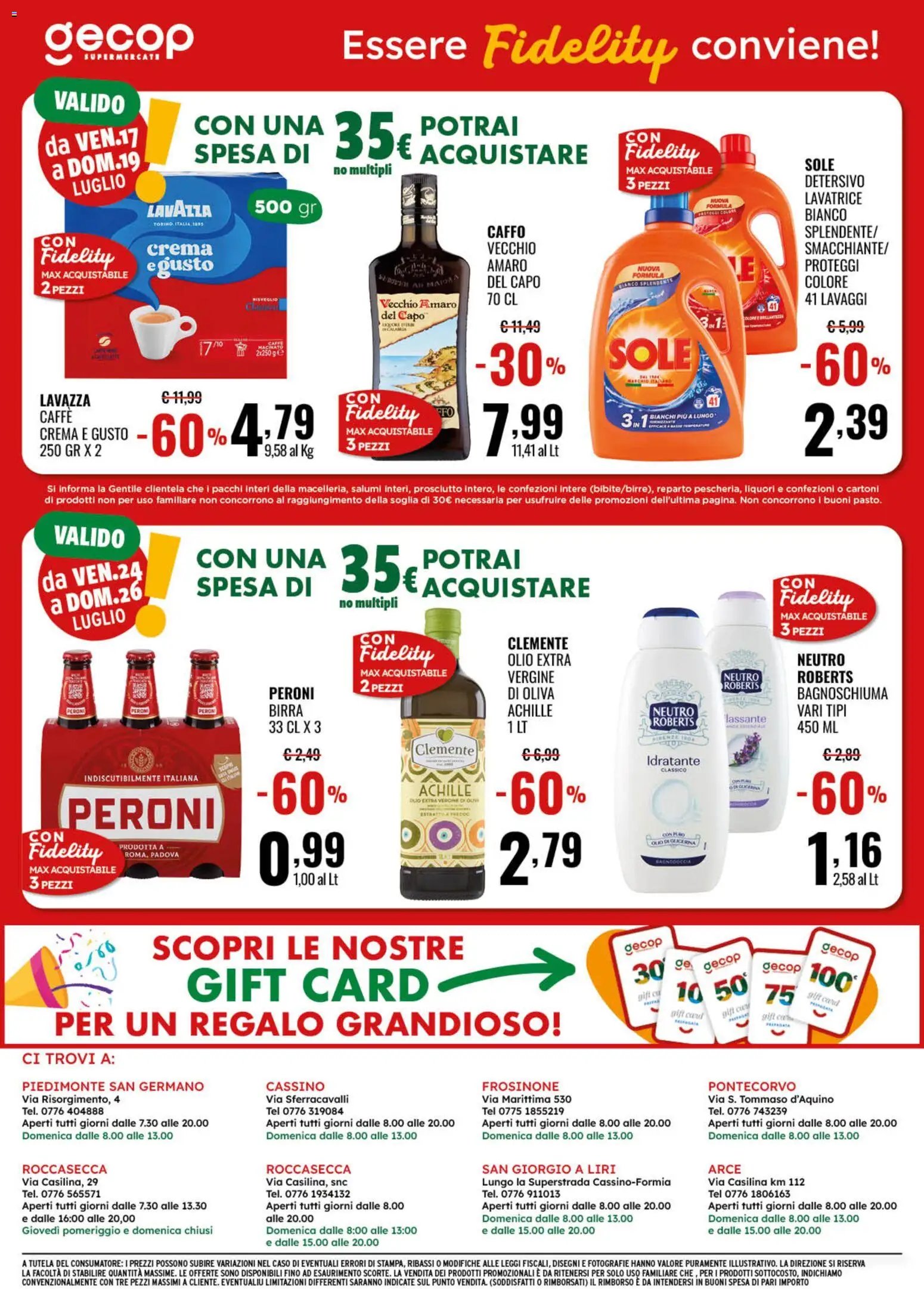 GECOP volantino