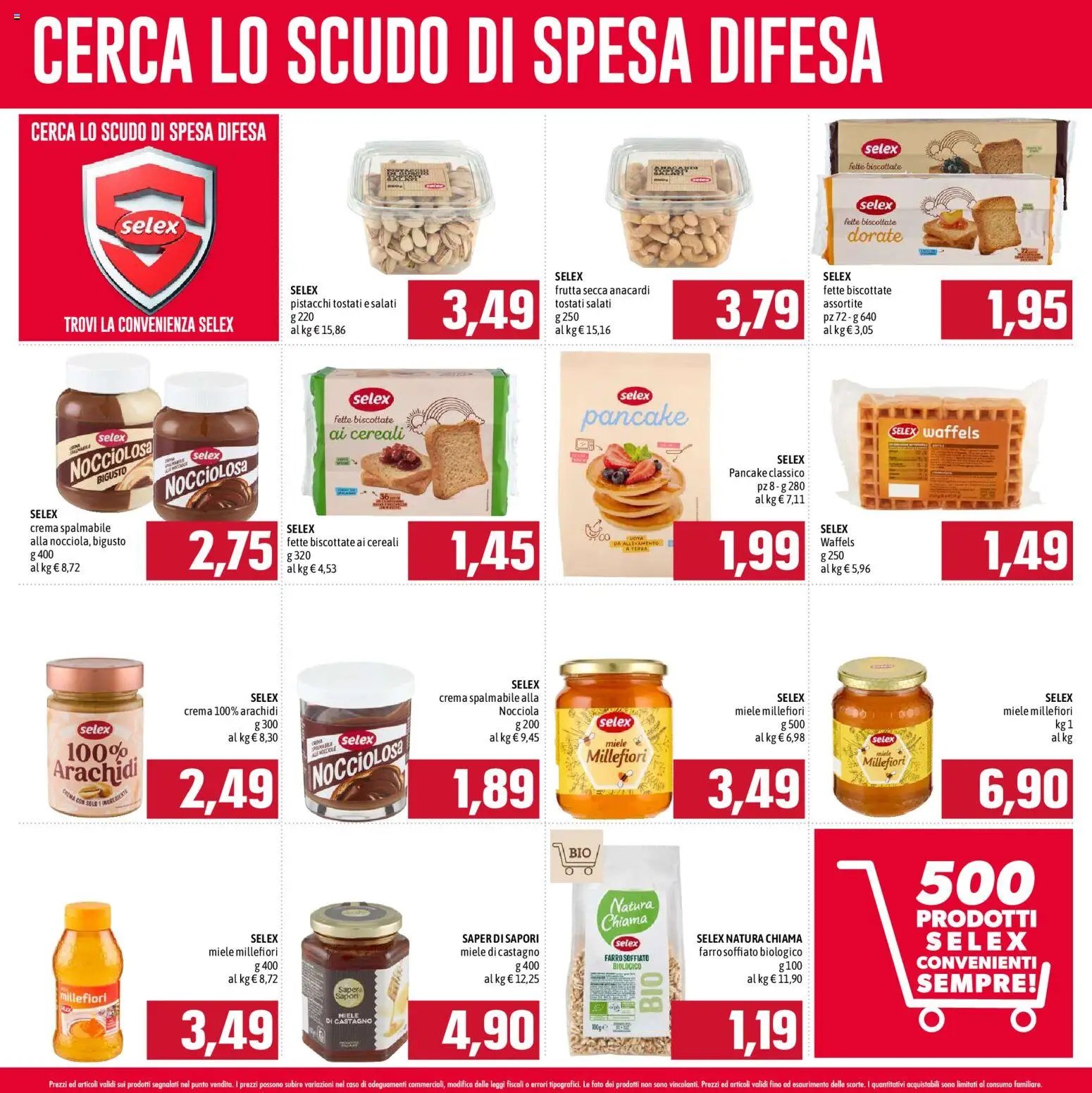 Emisfero volantino Spesa Difesa