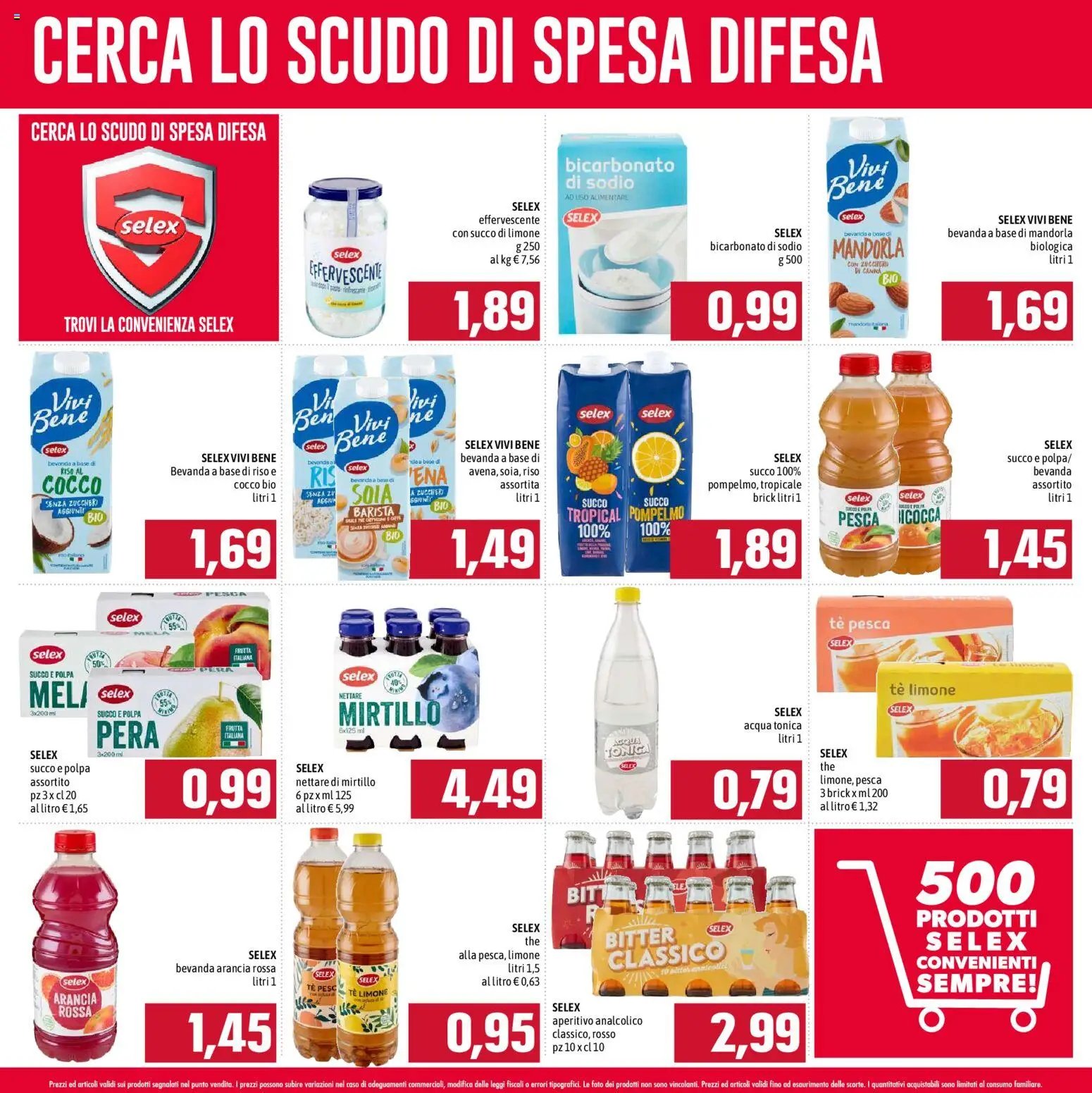 Emisfero volantino Spesa Difesa