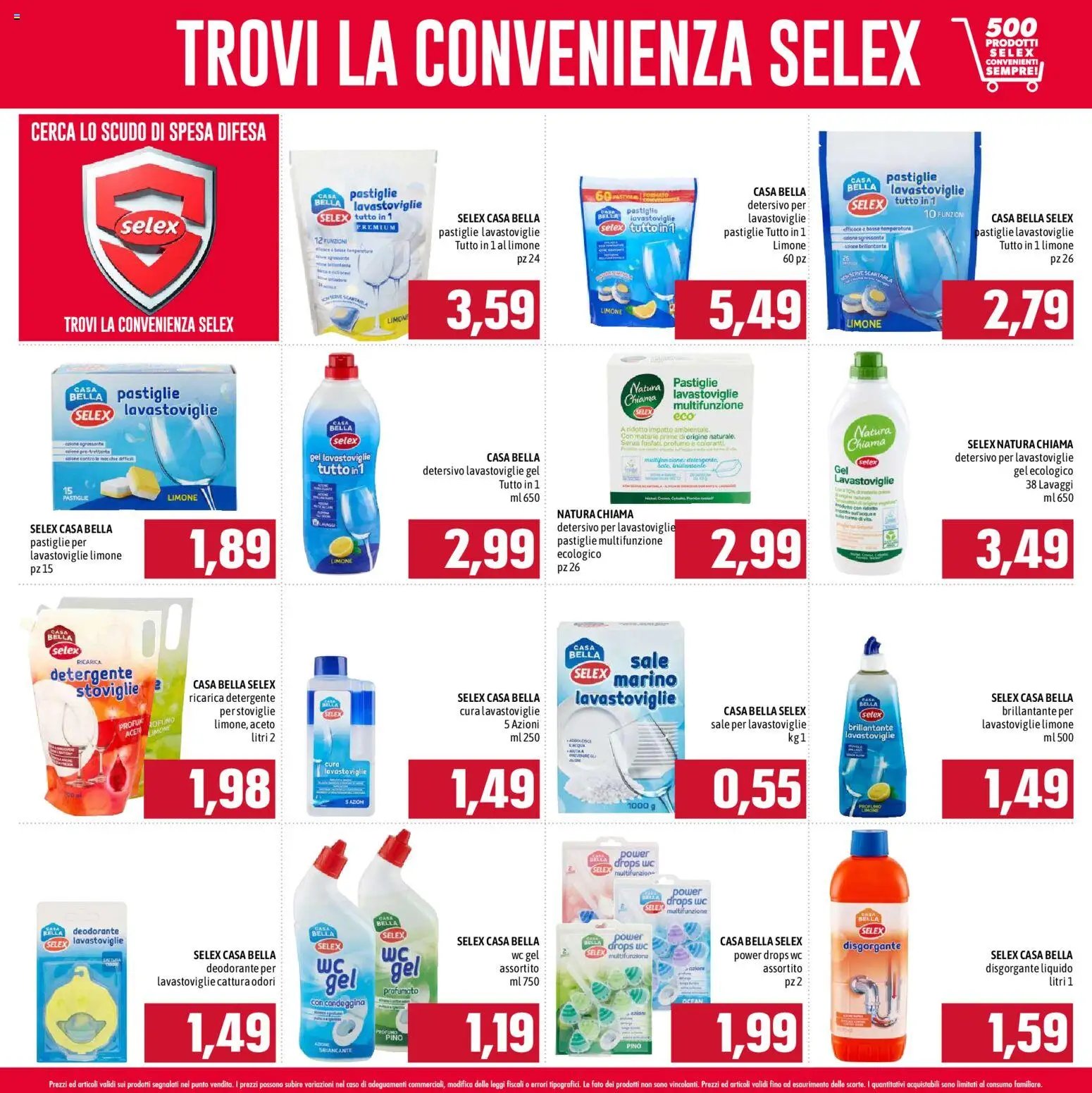 Emisfero volantino Spesa Difesa
