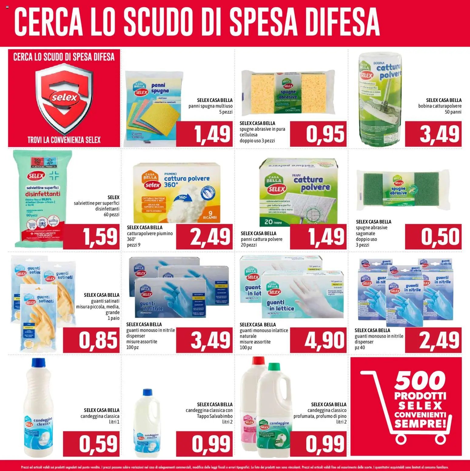 Emisfero volantino Spesa Difesa