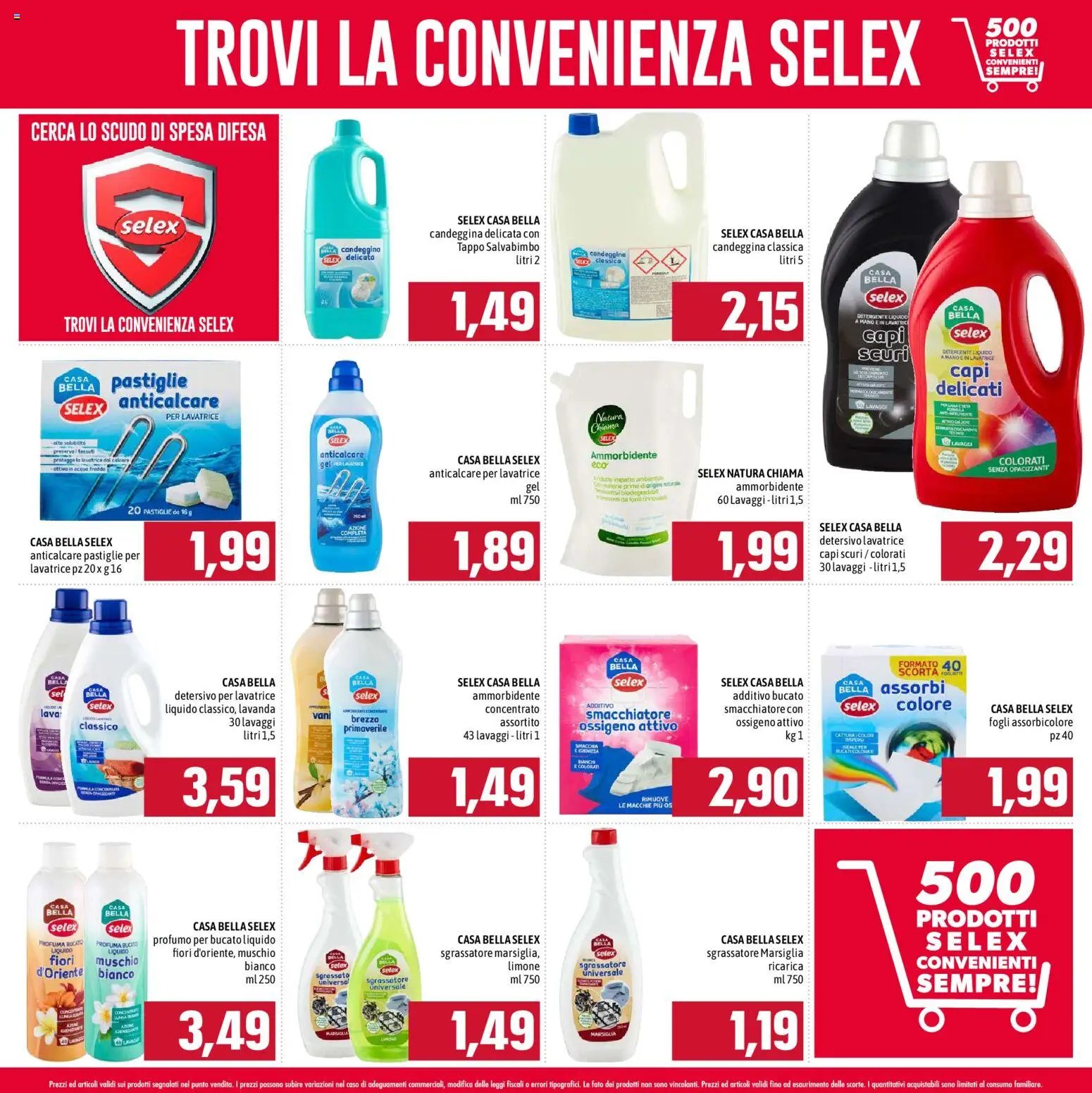 Emisfero volantino Spesa Difesa