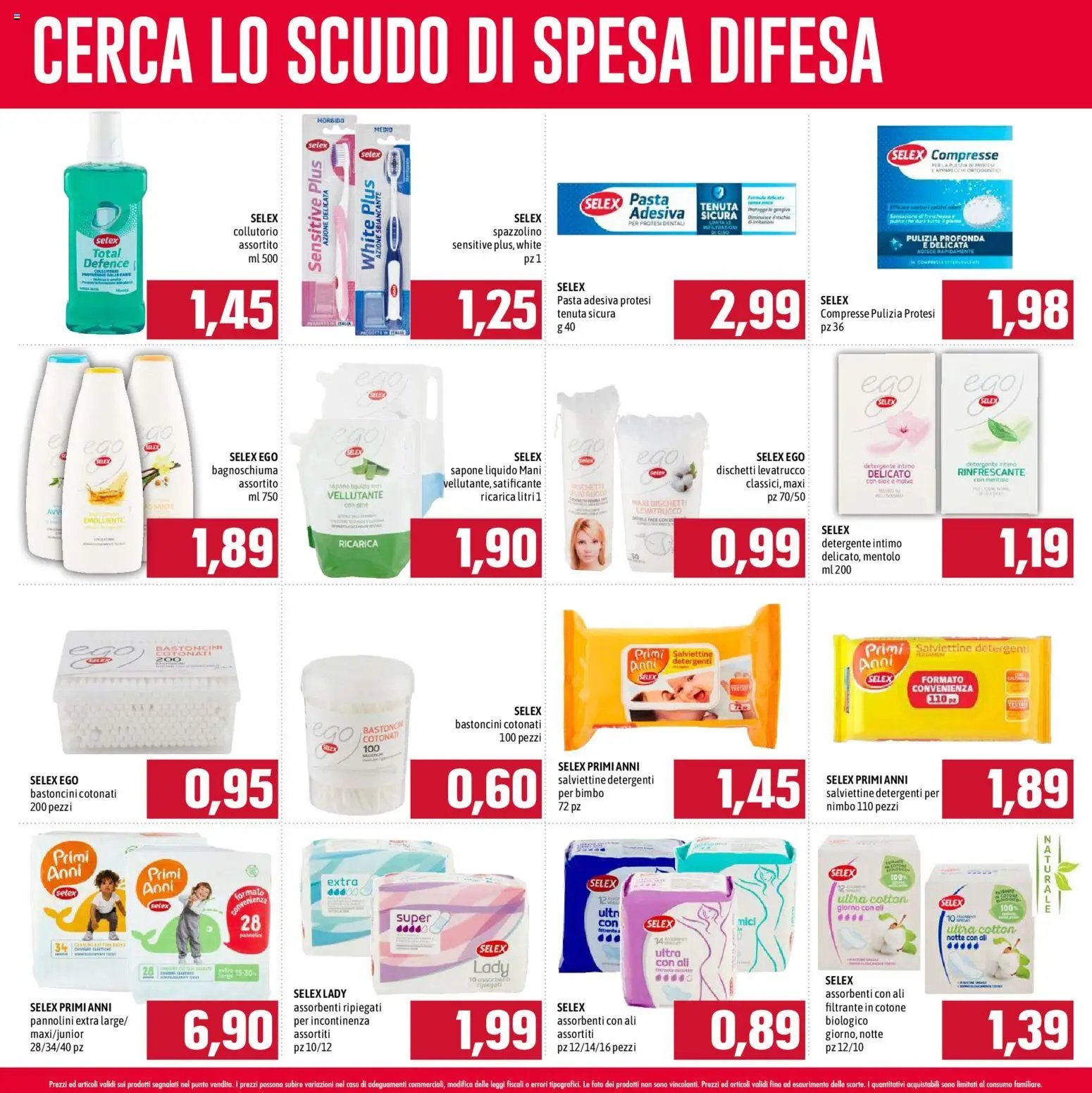 Emisfero volantino Spesa Difesa