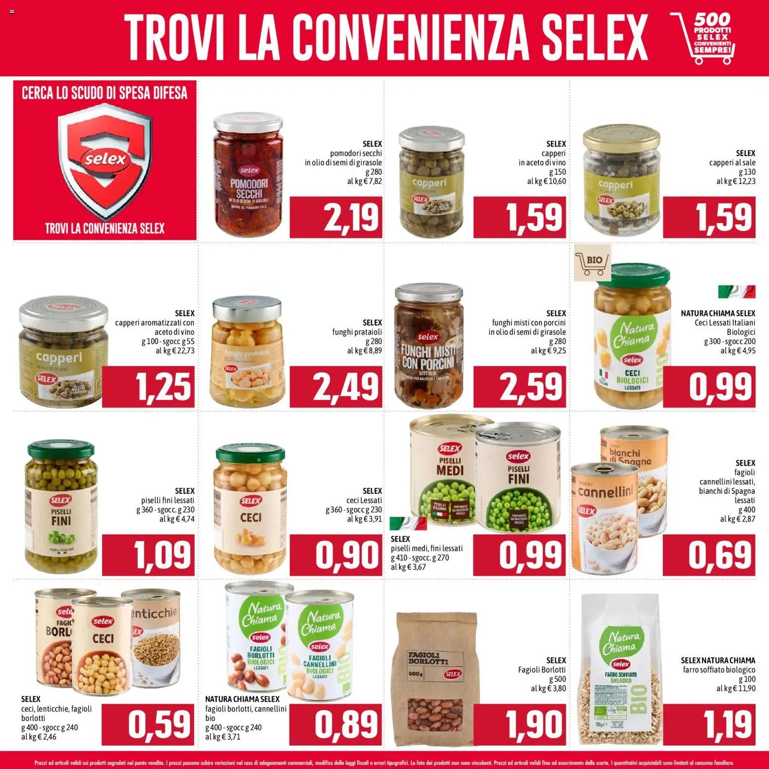 Emisfero volantino Spesa Difesa