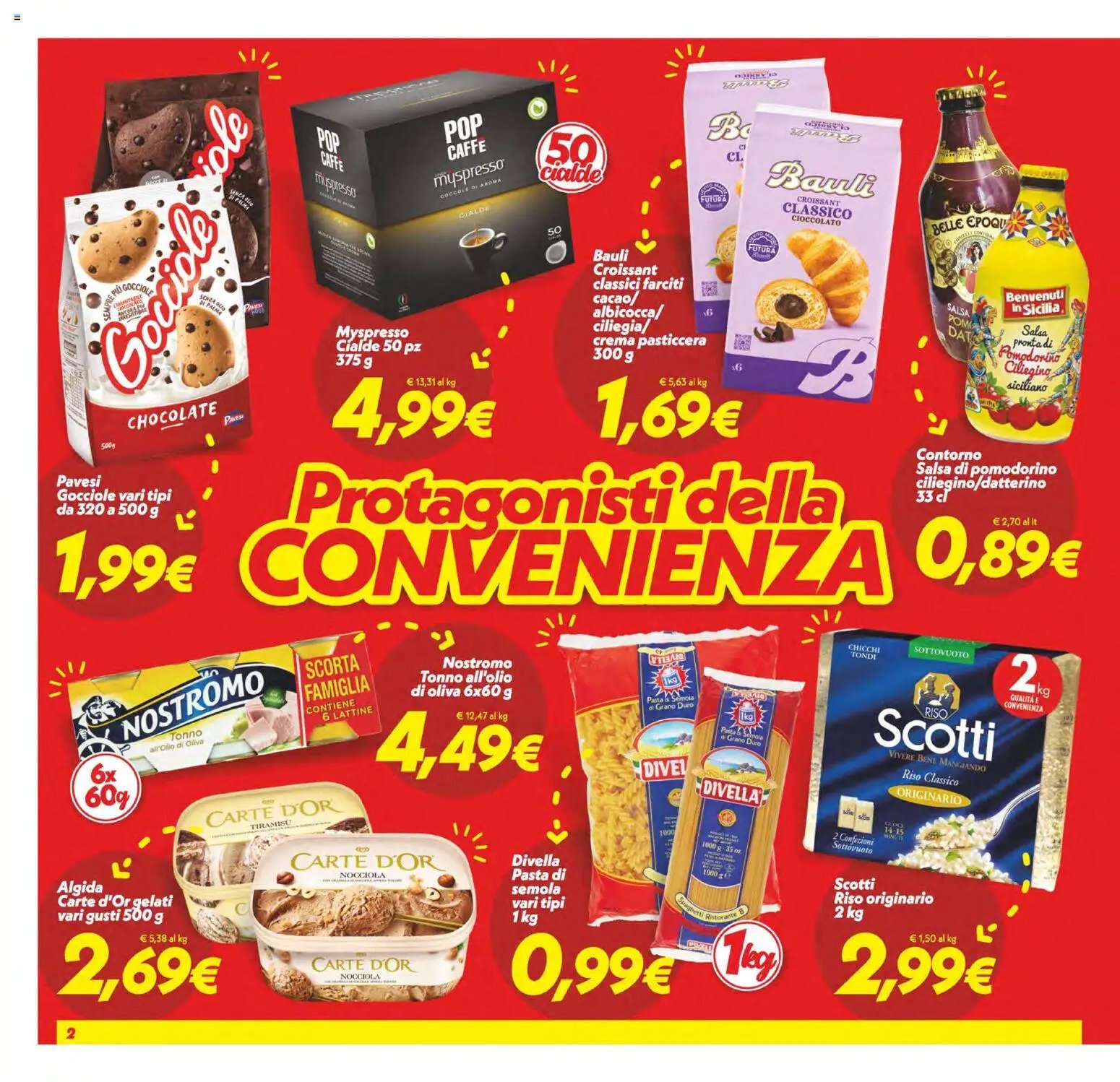 SuperConveniente volantino Messina, Siracusa, Palermo